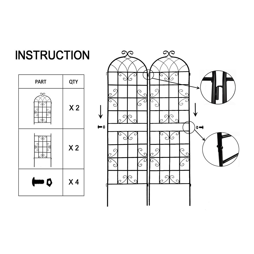 ZAKLOOP XU158681071 Garden-Trellis - View #2