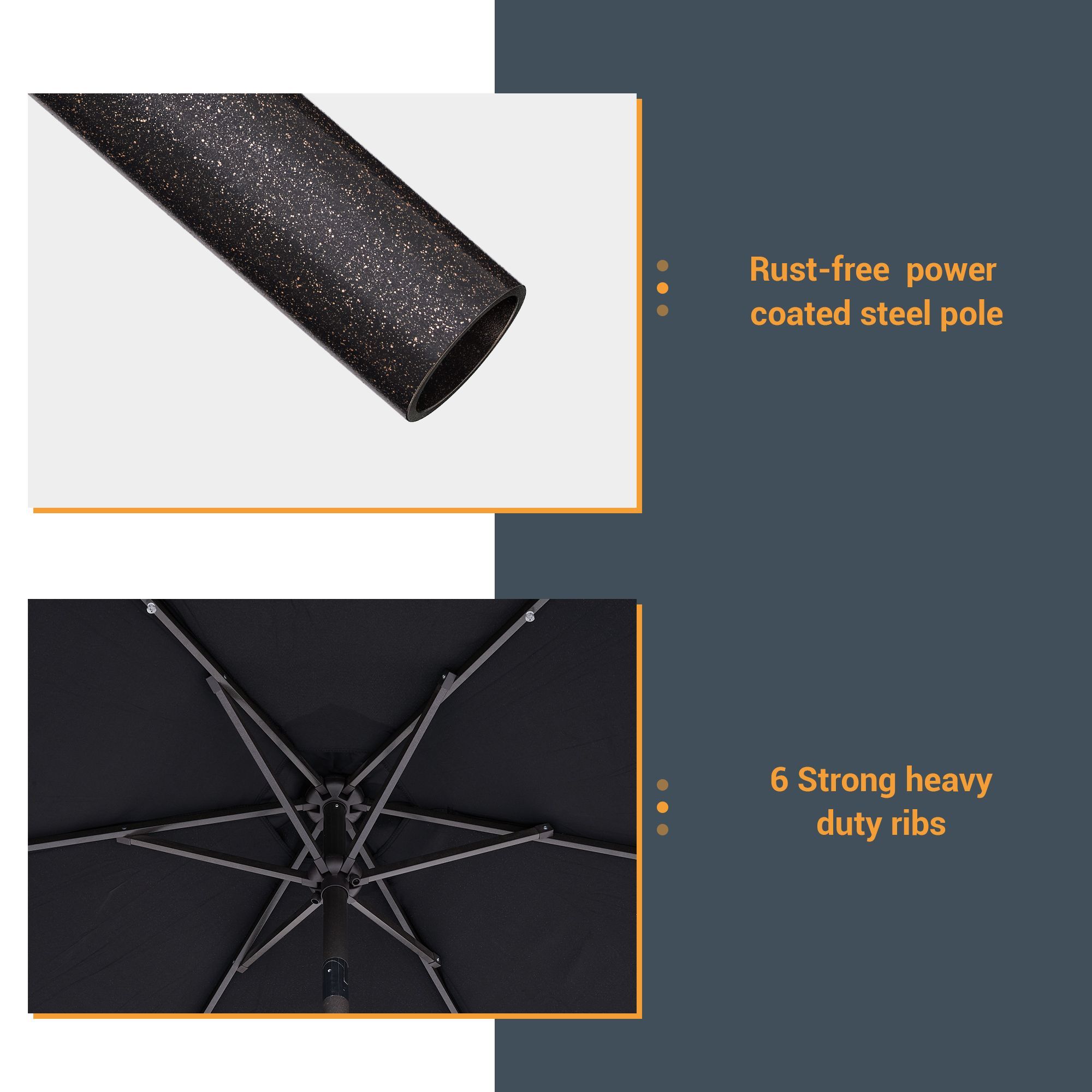 Sonkuki SD-LED90BK Umbrellas-2 - View #5