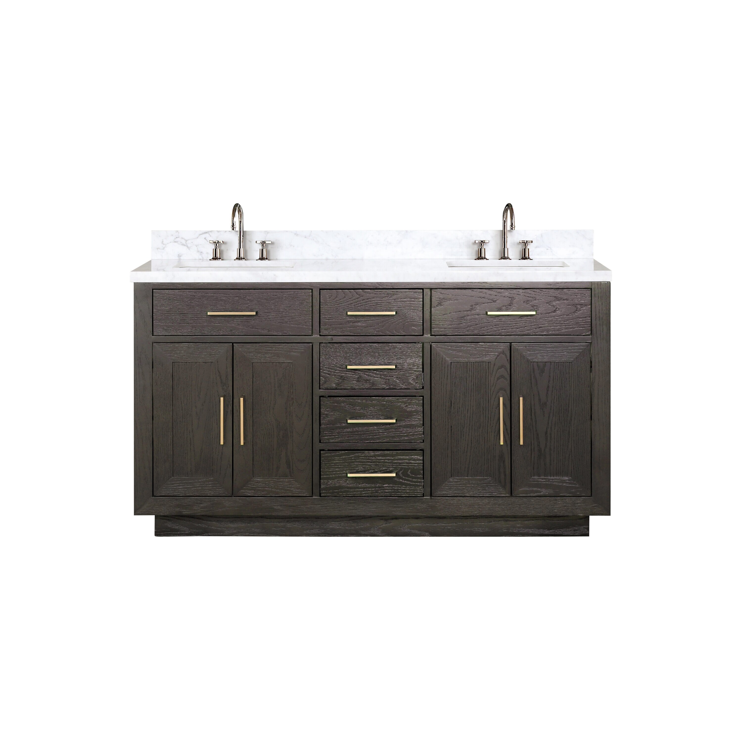 Lexora LVGI60DK101 Bath-Vanity-Combo - View #2