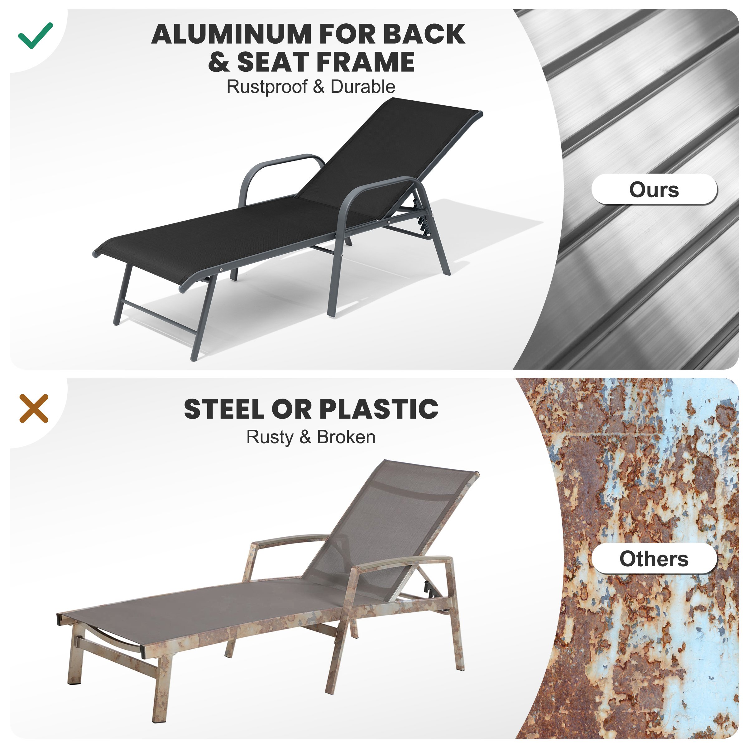 Crestlive Products CL-LG024BLK-2 Patio-Chairs - View #7