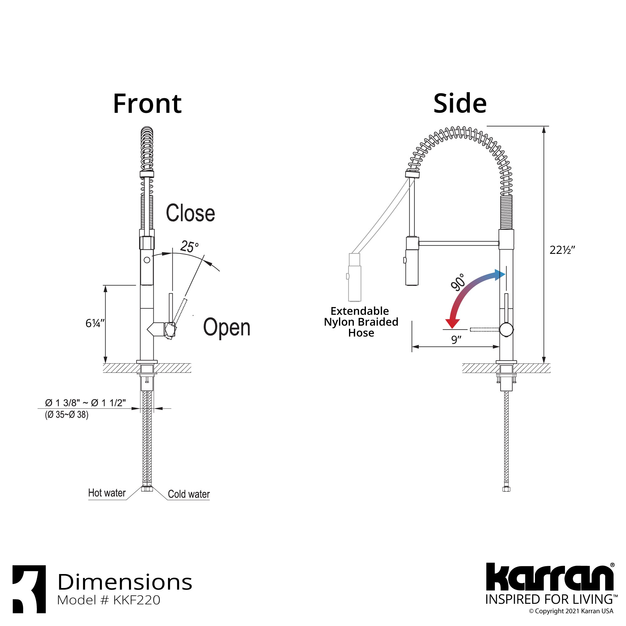 Karran KKF220SD35SS Kitchen-Faucets - View #8