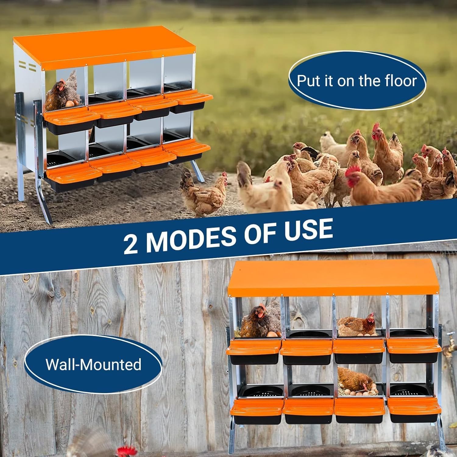 Garvee WLS-PPG-33CX8L75 Chicken-Coops-Rabbit-Hutches - View #7
