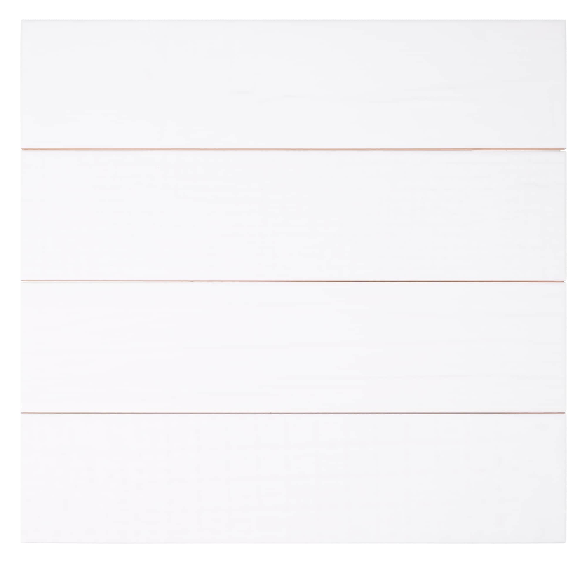 Perfecto Marvelli 4'' x 16'' White Ceramic Subway Tile