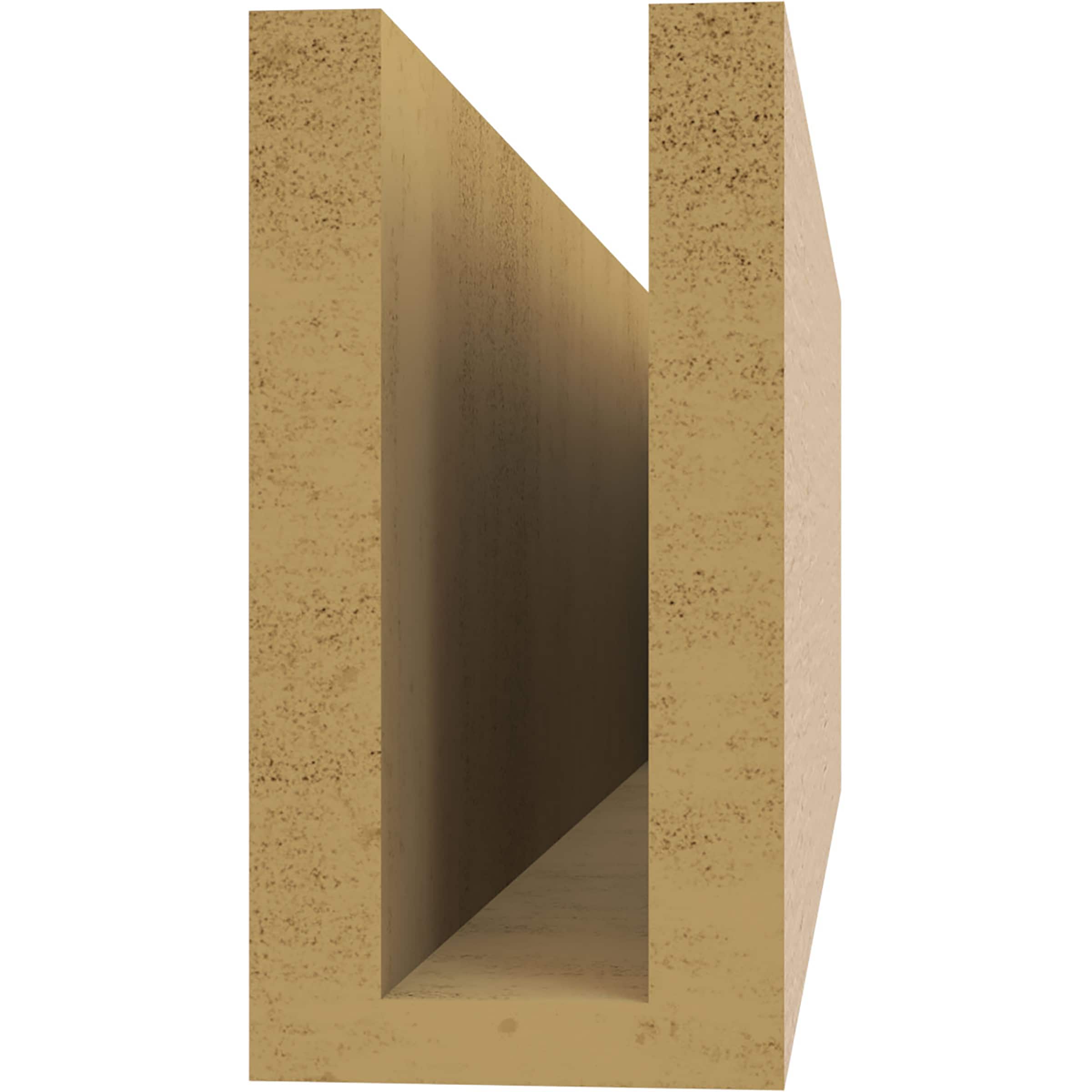 Ekena Millwork RFTU04X08X24BLKRCPR Exterior-Brackets-Braces - View #4