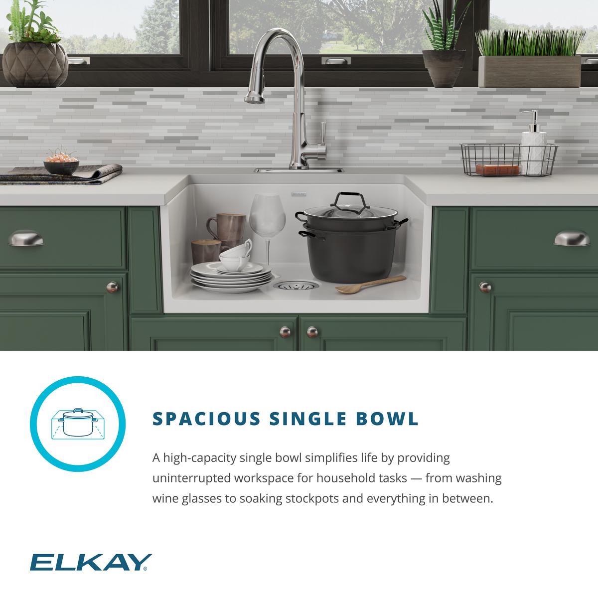 Elkay SWUF2520WH Kitchen-Sinks - View #12