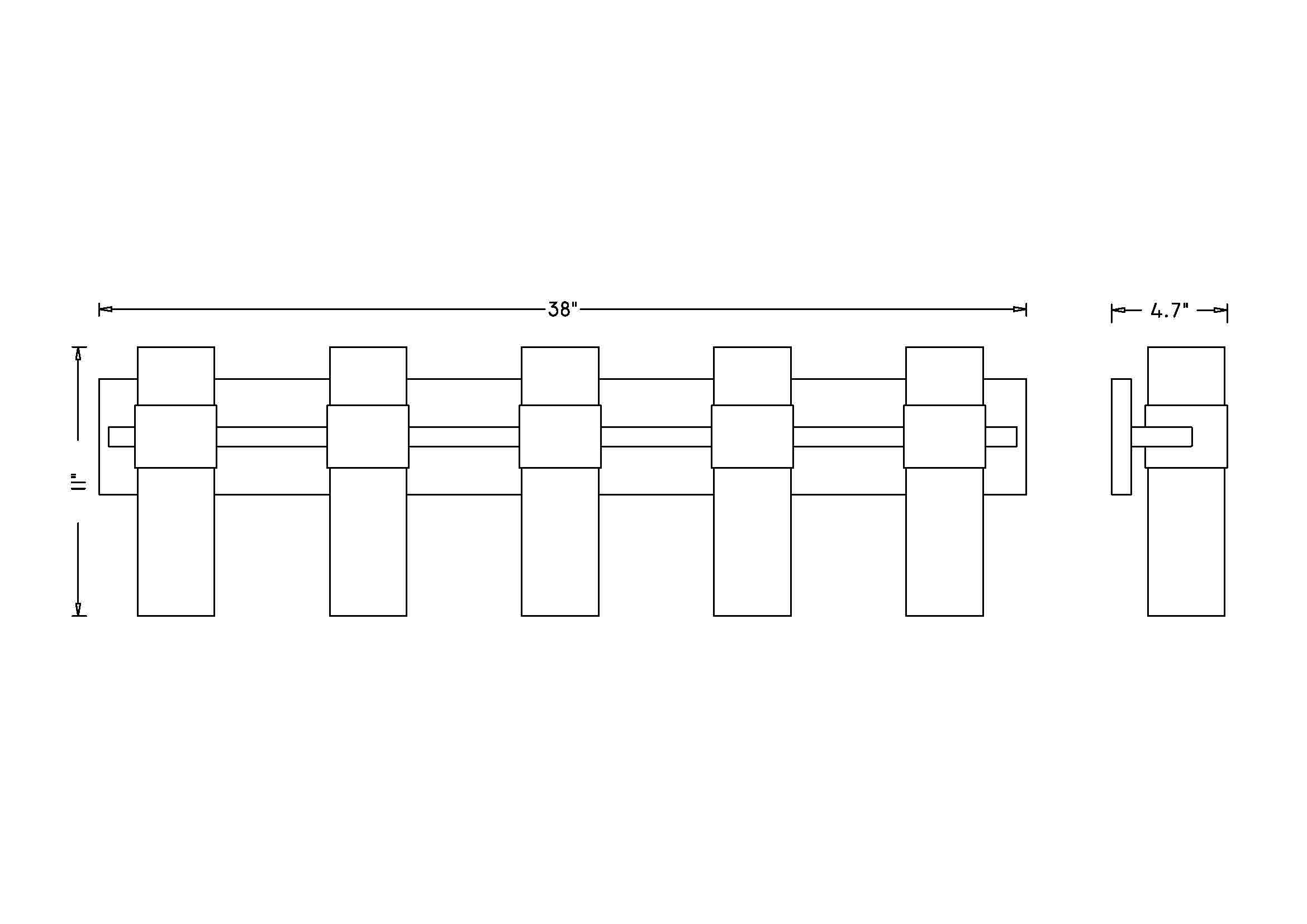 Z-Lite 343-5V-BN b089995 - View #9