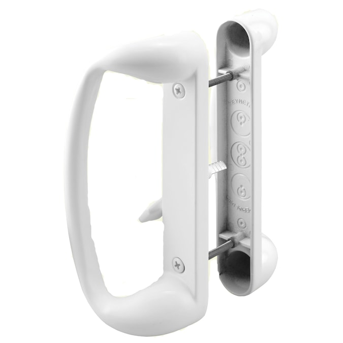 Sliding Patio Door Handles At Com, White Sliding Door Outside Pull With Key