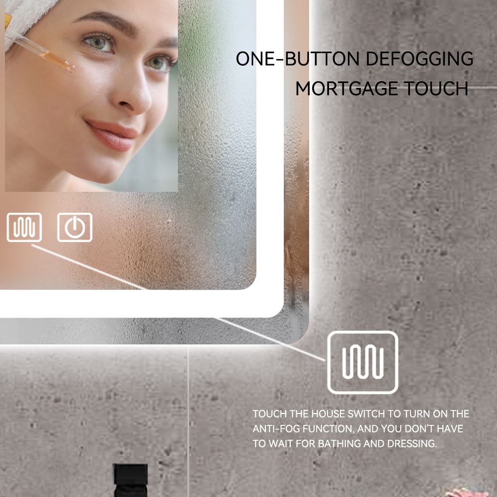 Forclover YOAE41255SL Framed-Bath-Mirrors - View #6