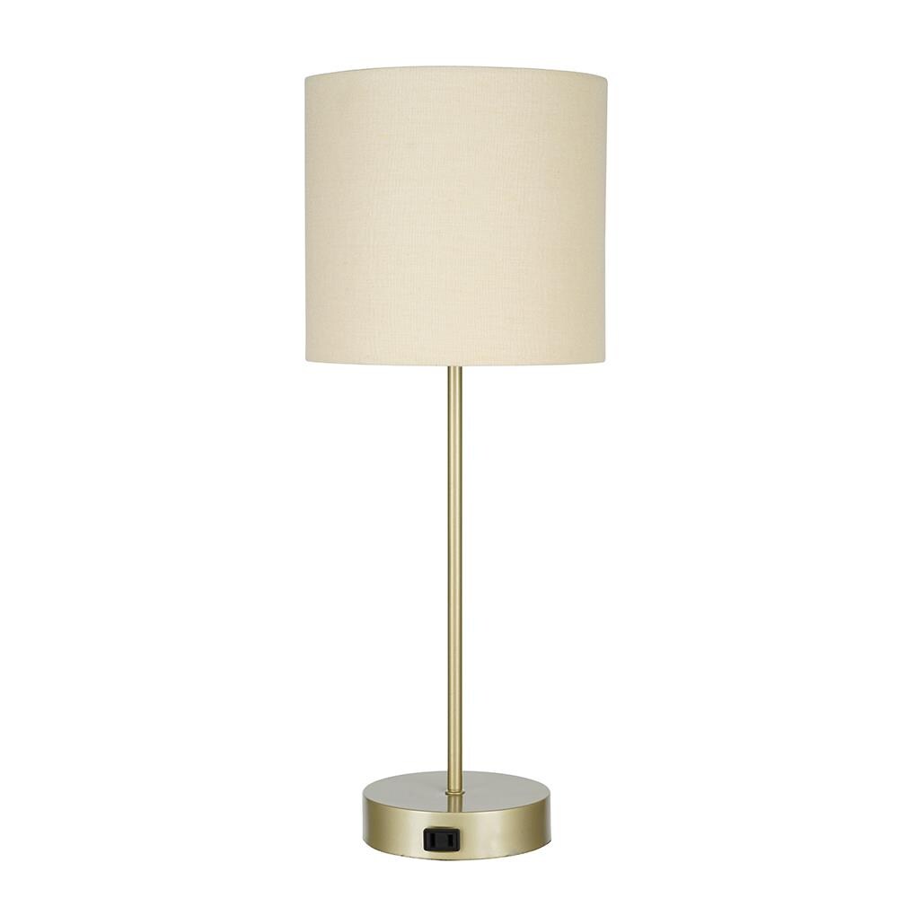 gold stick table lamp