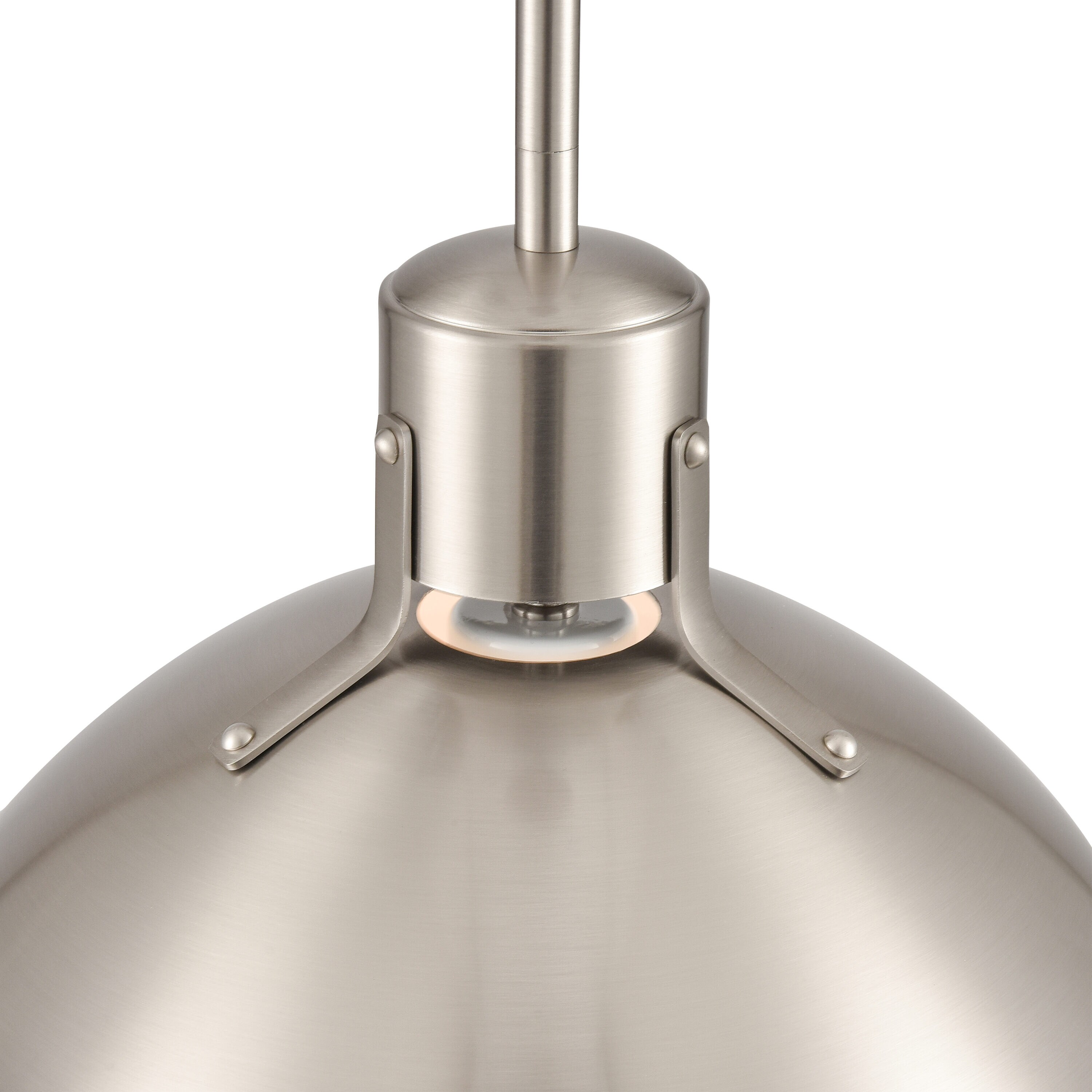 Westmore by ELK Lighting Indio Brushed Nickel Modern/Contemporary Dome