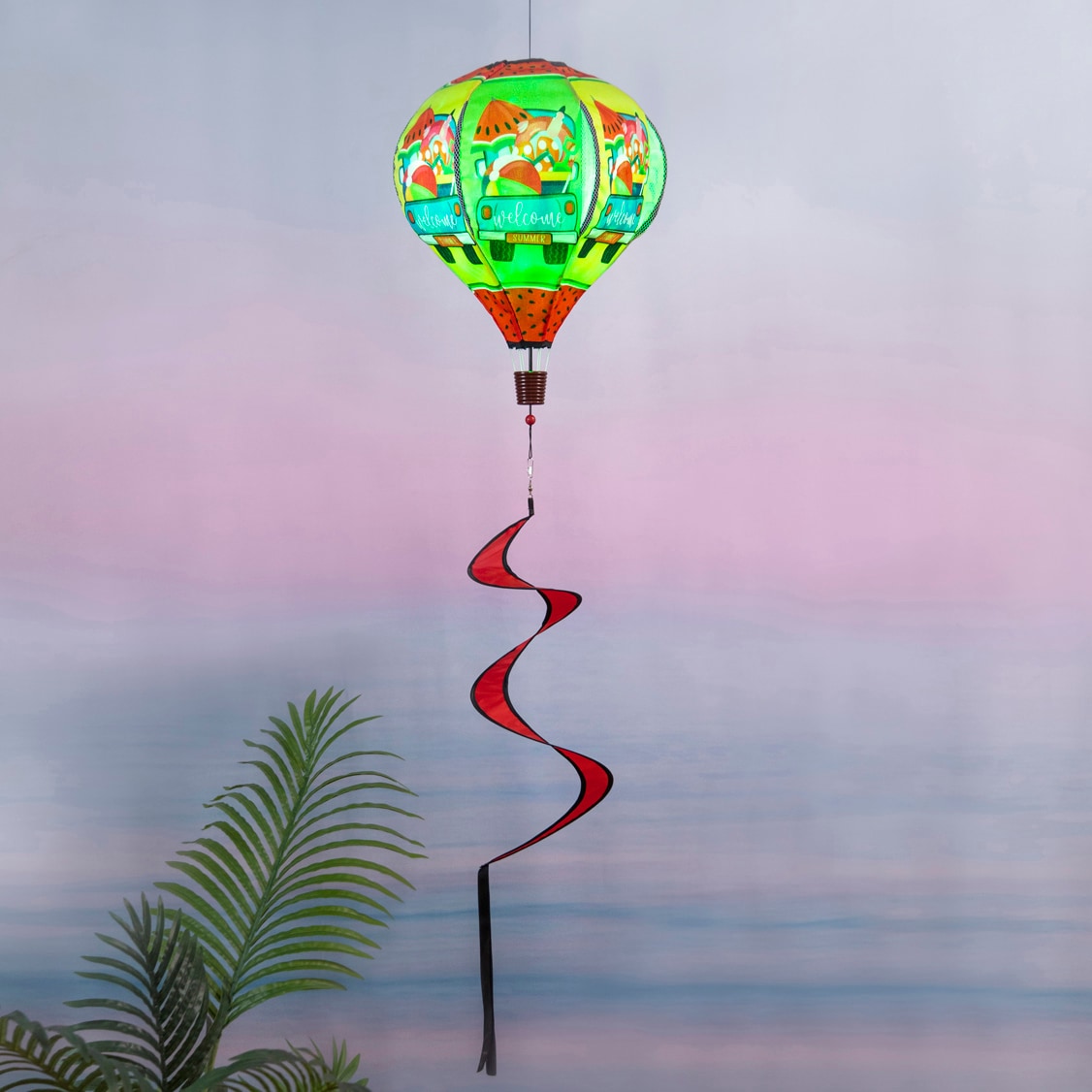 Evergreen 45BB494SL Multi-color Plastic Wind Spinner