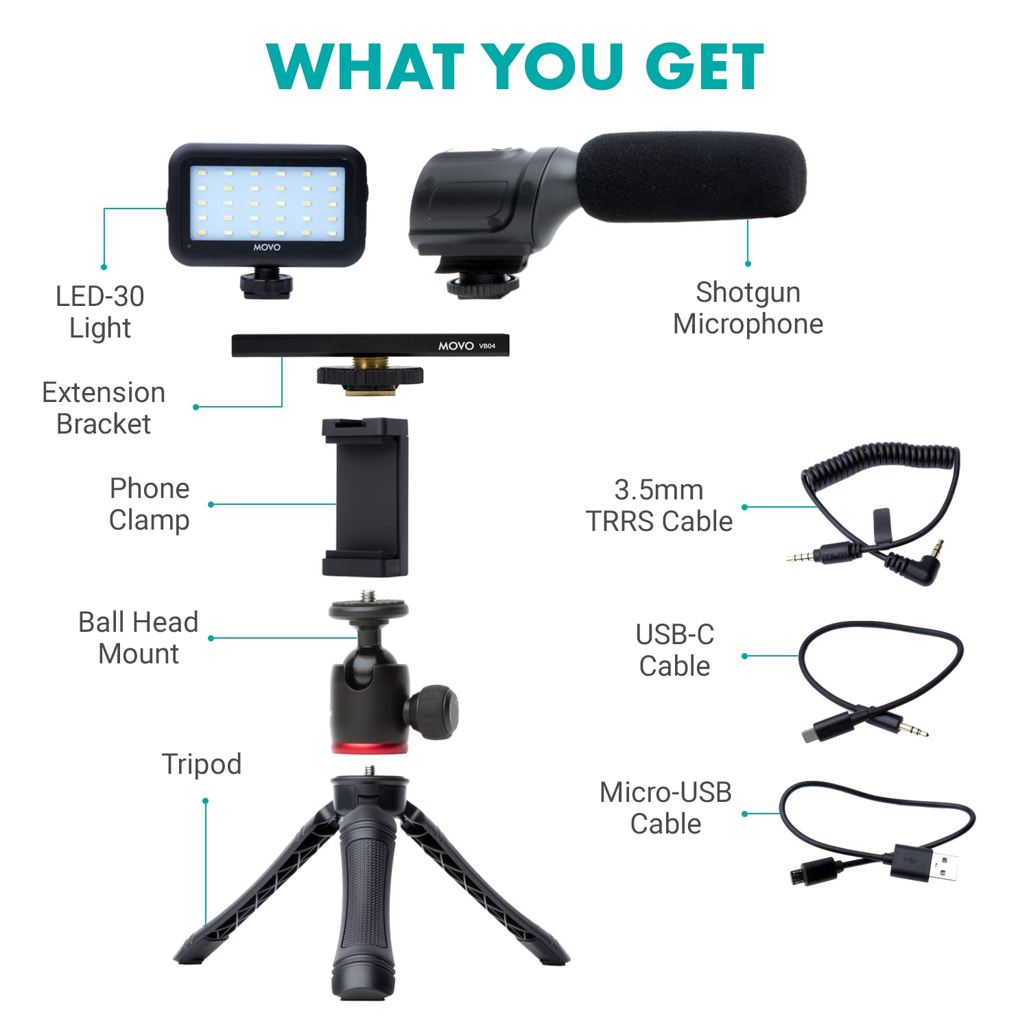 Movo UVLOGGER Smartphone-Camera-Accessories - View #2