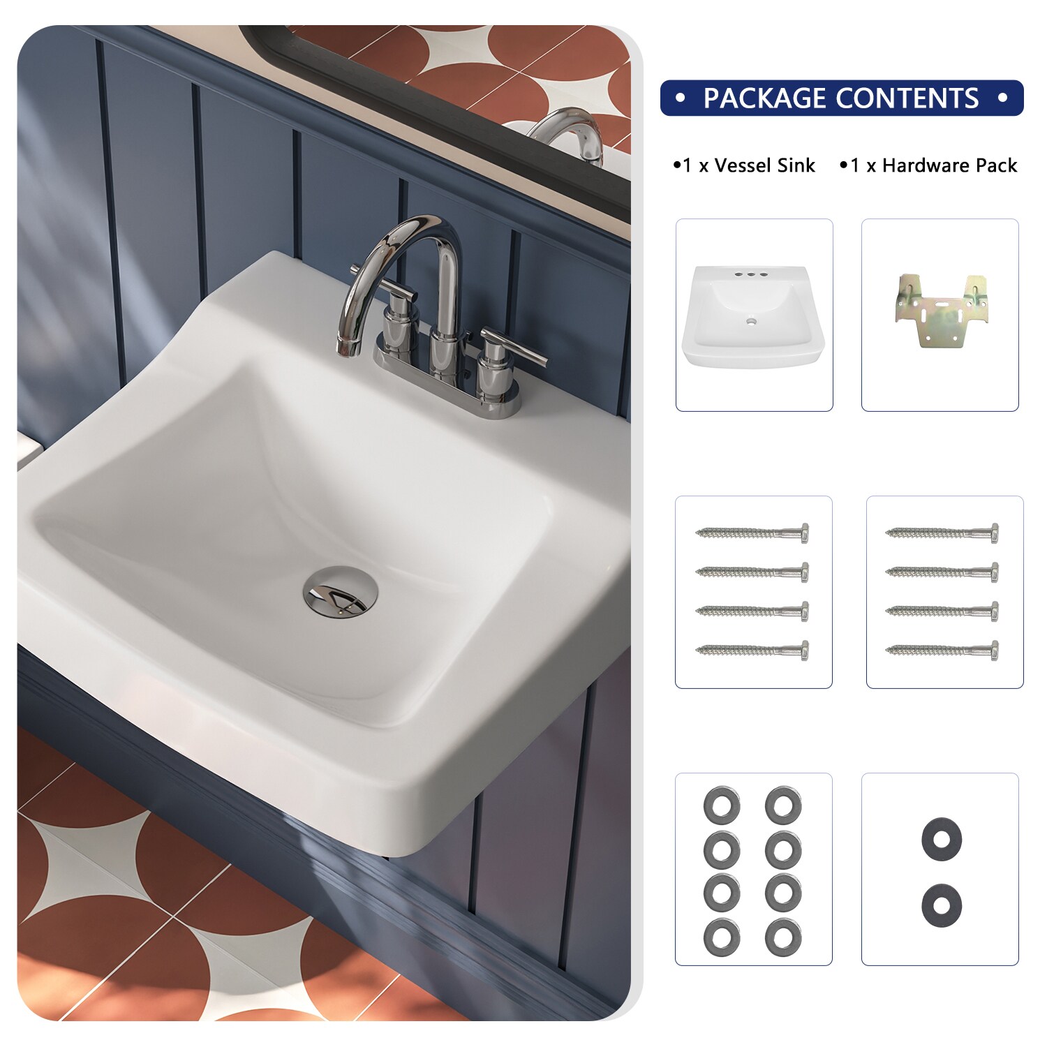DeerValley DV-1WS0129 Bath-Sink - View #4