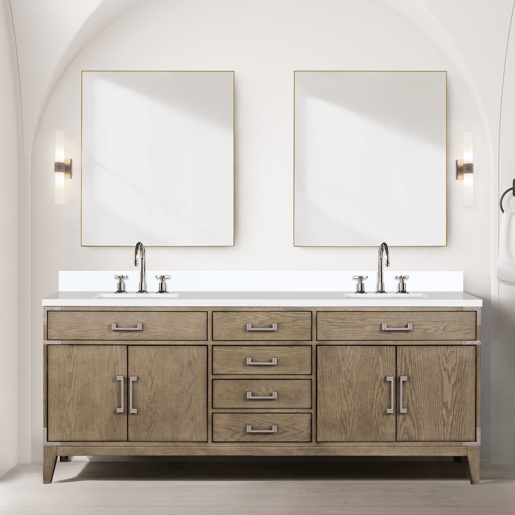 Lexora LVW80DR210 Bath-Vanity-Combo - View #7