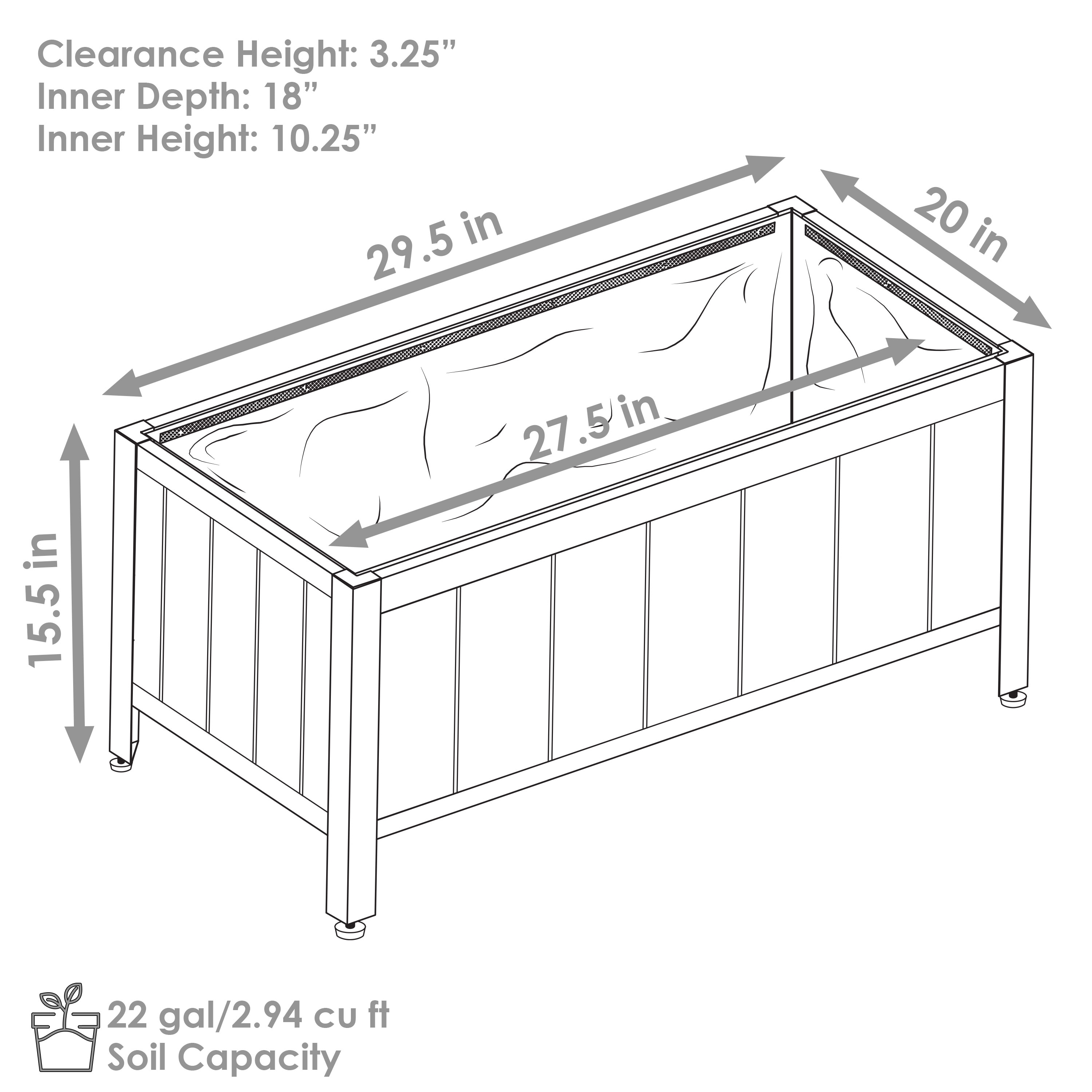 Sunnydaze Decor NPH-403 Planter-Window-Box - View #3