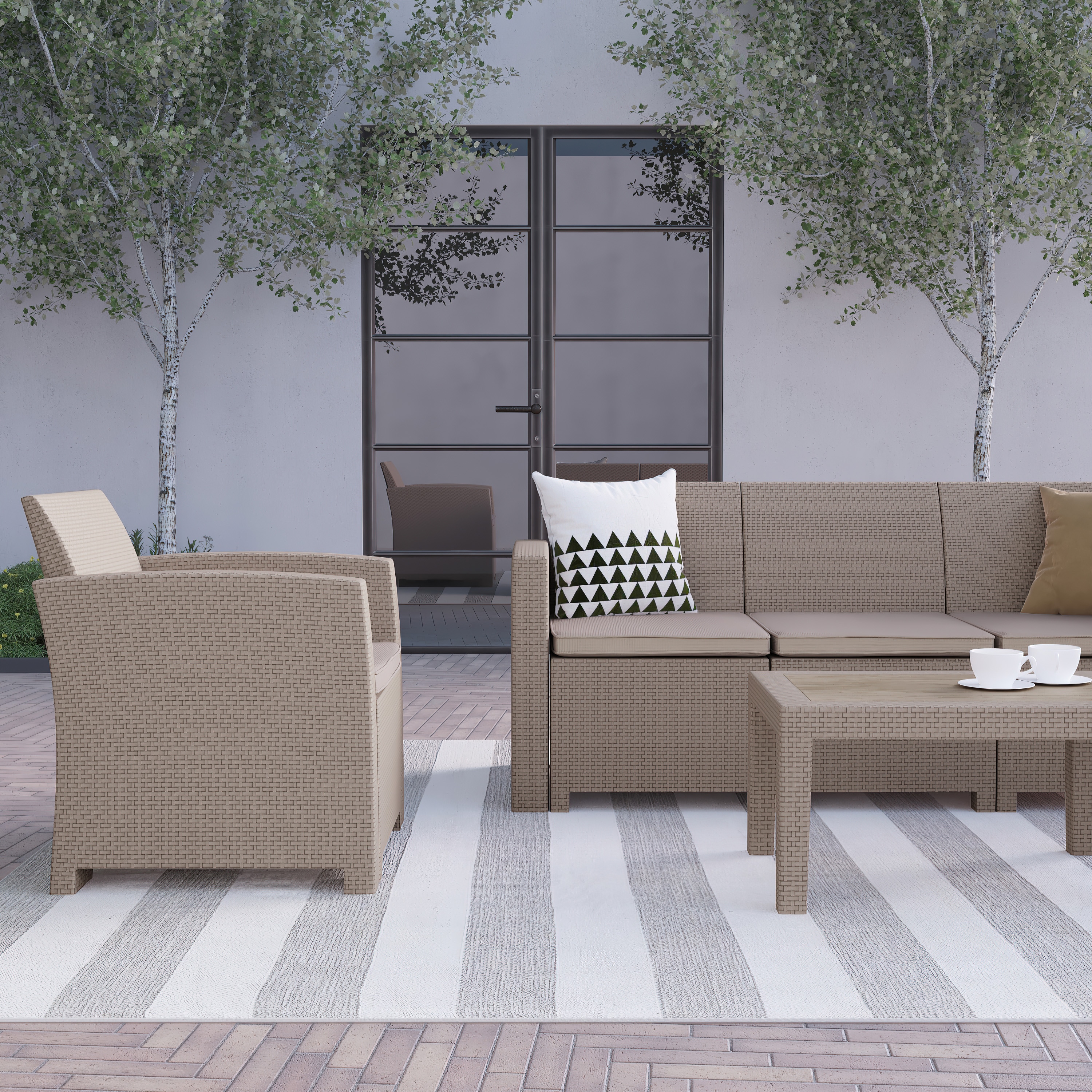 Flash Furniture 889142215769 Patio-Conversation-Sets - View #2