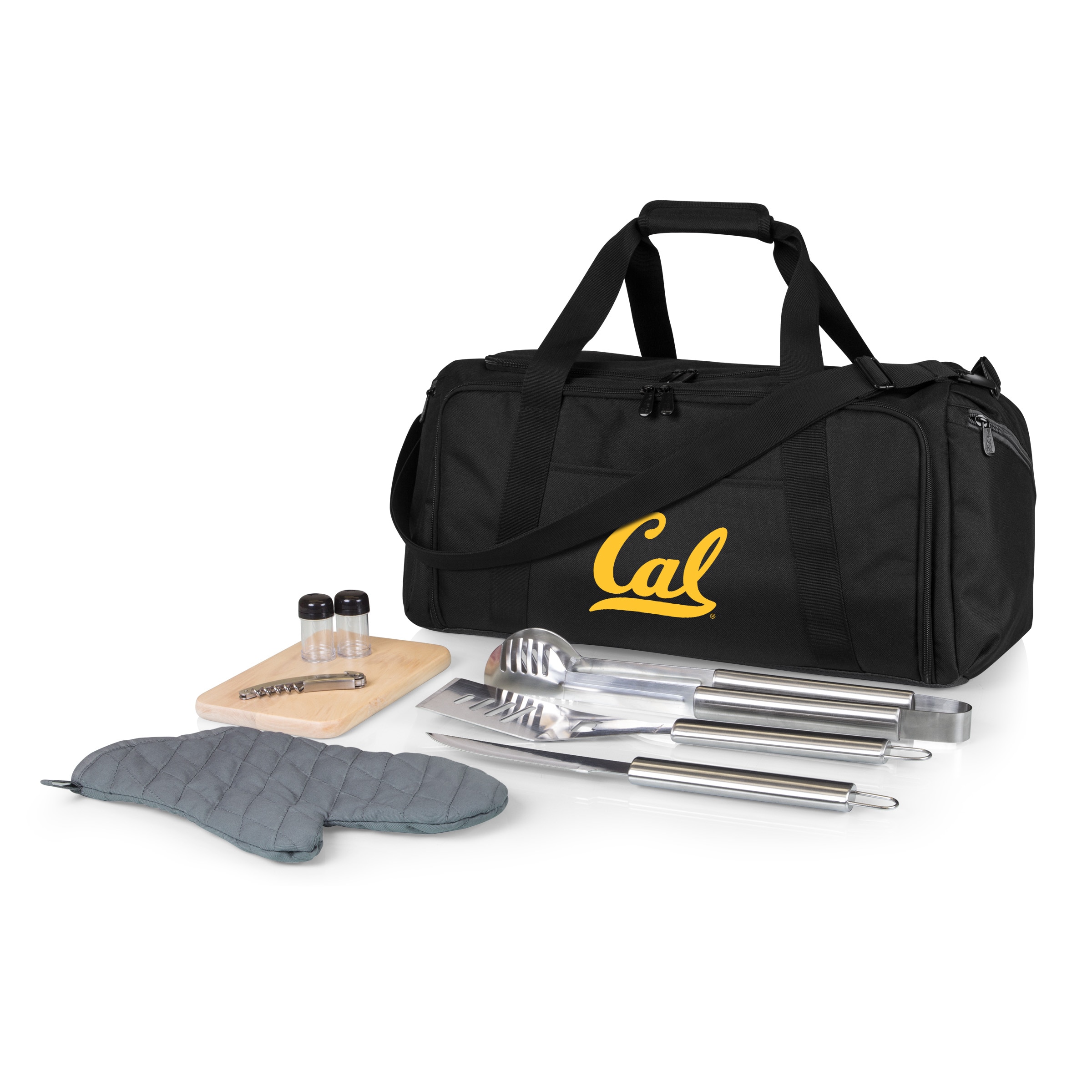 Picnic Time Stainless Steel 9-Piece Grilling Accessory Kit with Heat-Sealed Interior Liner and Multiple Storage Pockets 757-06-175-634-0 Sansujyuku sansujyuku.com