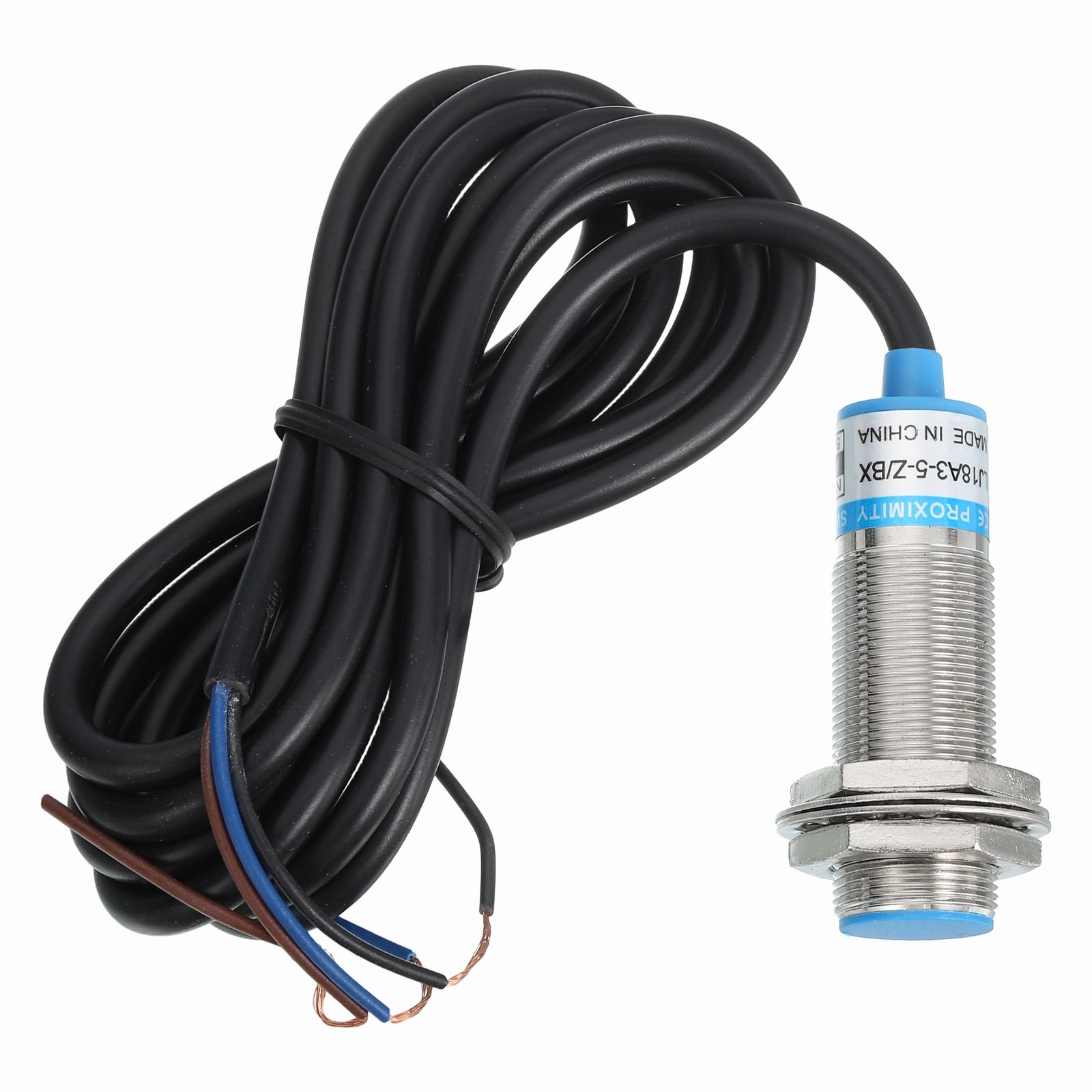 Unique Bargains Inductive Proximity Sensor NPN NO M18 DC 6-36V 300mA ...