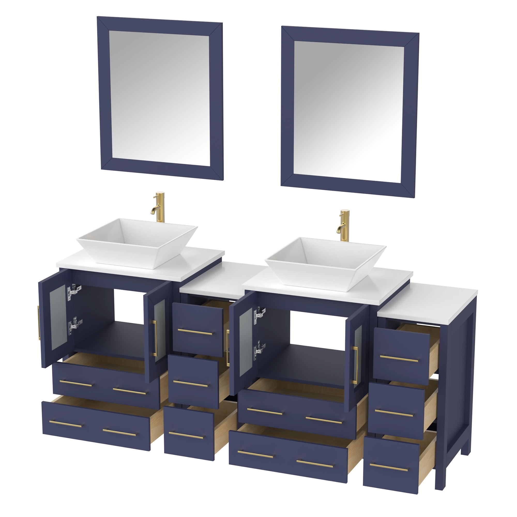 Vanity Art VA3124-72B Bath-Vanity-Combo - View #4