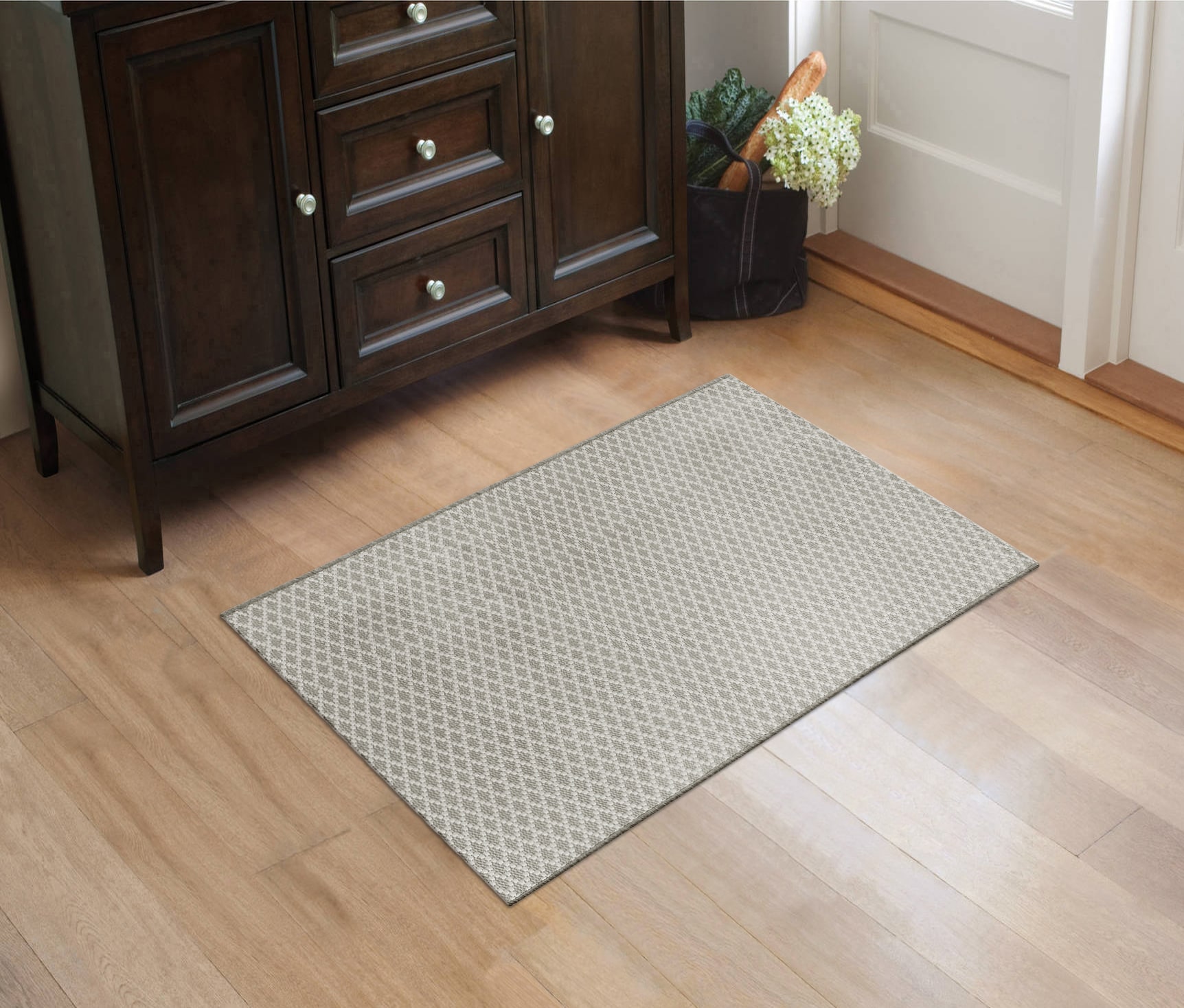 Hold-a-Rug - Non-Slip Rug Pad, Reversible Rubber Gripper, Non Skid Pads for  Hardwood, Vinyl, Tile, Laminate Floors, Keep Area Rugs Secure, Safe for
