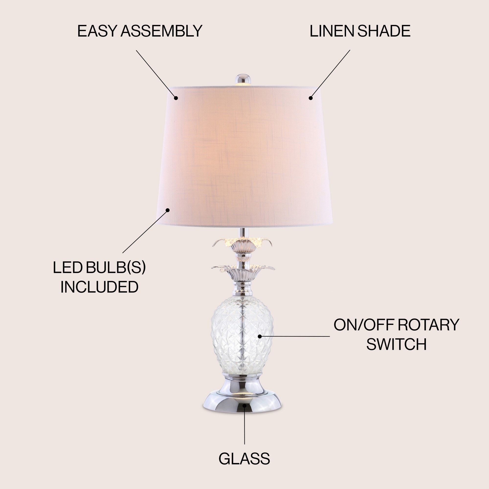 JONATHAN  Y VJYL1078A Table-Lamps - View #3