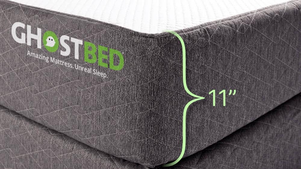 GhostBed Classic Memory Foam Mattress - Twin XL