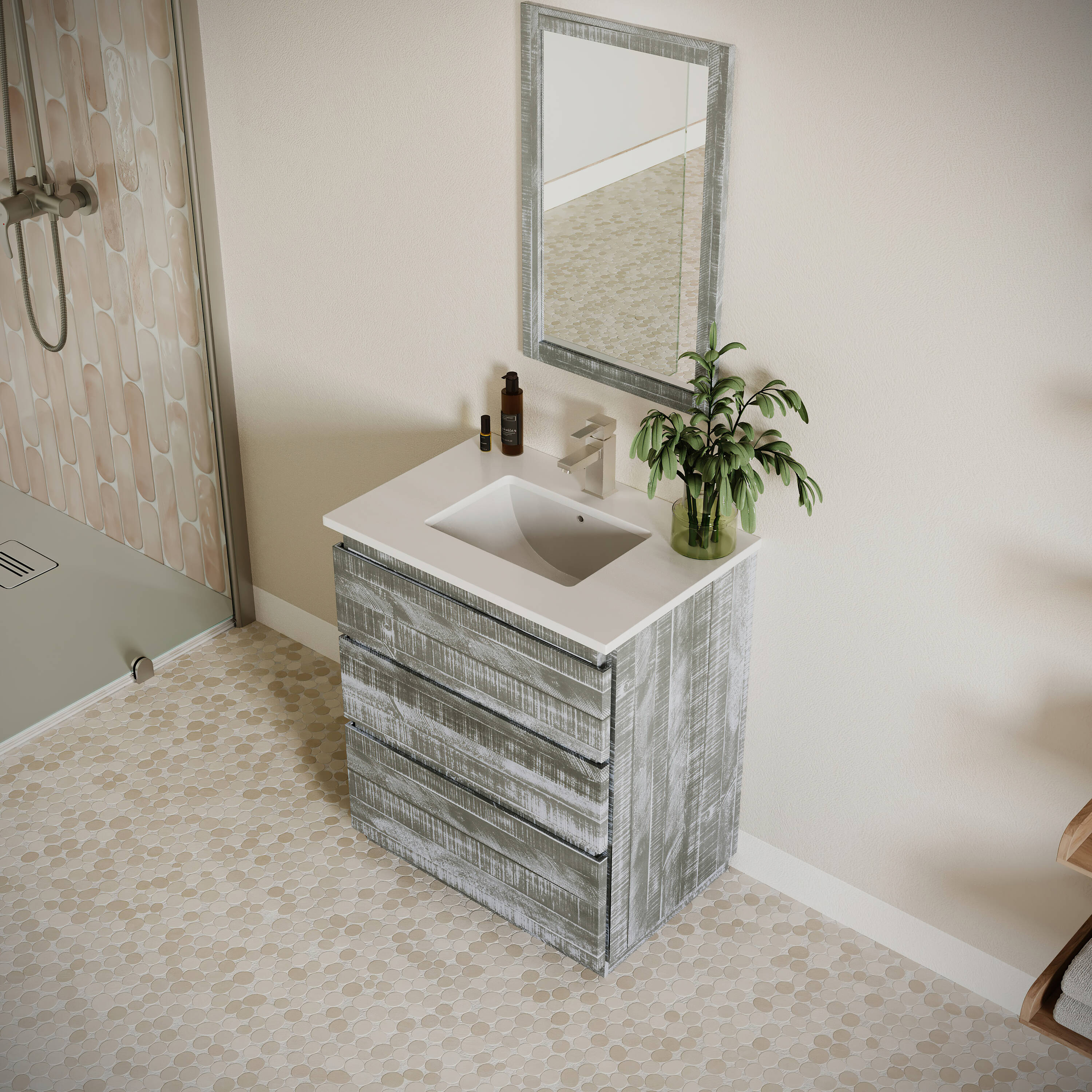 Fresca FCB3130ASH-FC-CWH-U Bath-Vanity-Combo - View #5