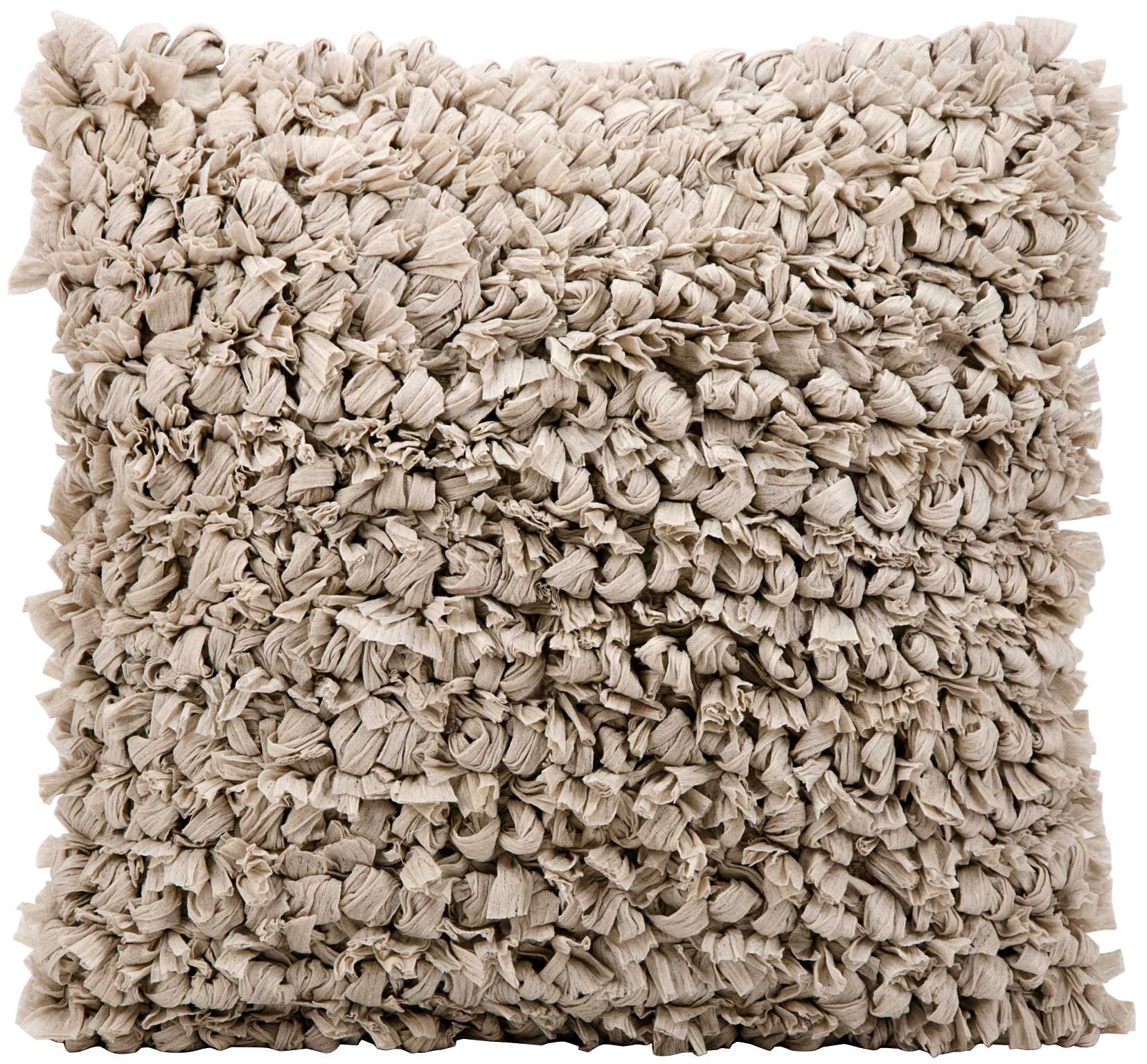 Mina Victory 798019012076 Lifestyle 20-in x 20-in Gray Square Indoor Decorative Pillow