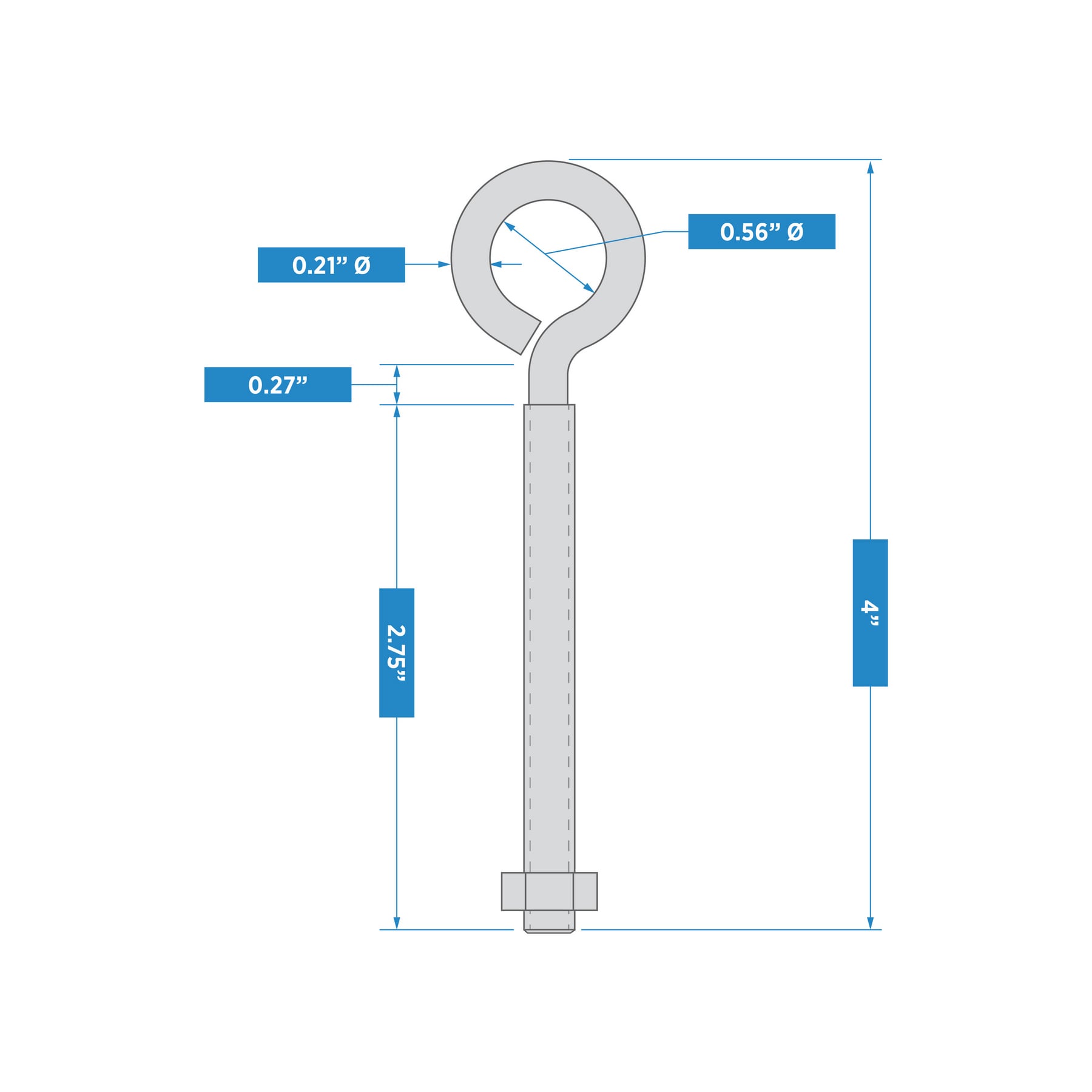 National Hardware N221-606 U-Bolts - View #5