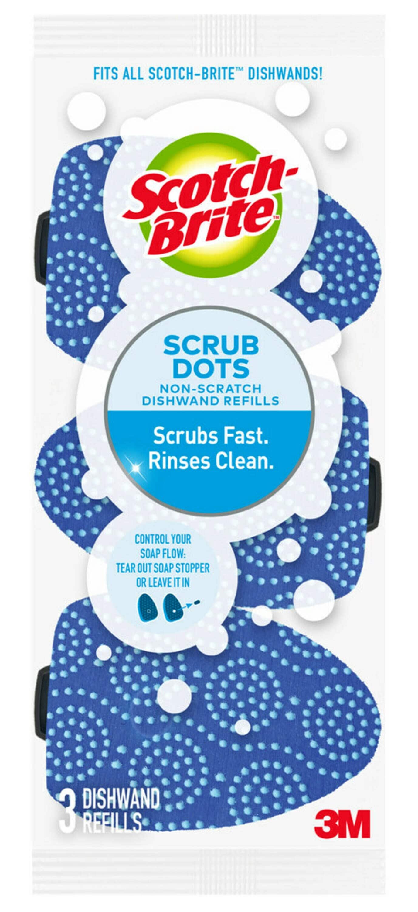 Scotch-Brite Scrub Dots Non-Scratch Dishwand