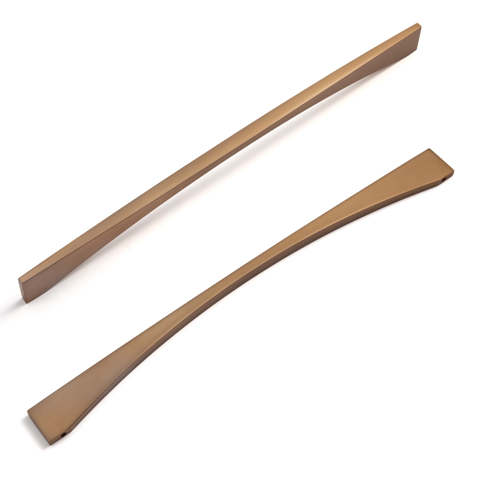 Miaokesen 074CB-320 12-5/8-in , 320mm Center to Center Champagne Brown Novelty Handle 6 -Pack