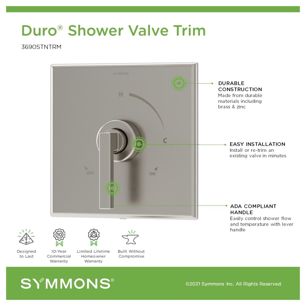 Symmons 3690TRM Shower-Handles - View #4