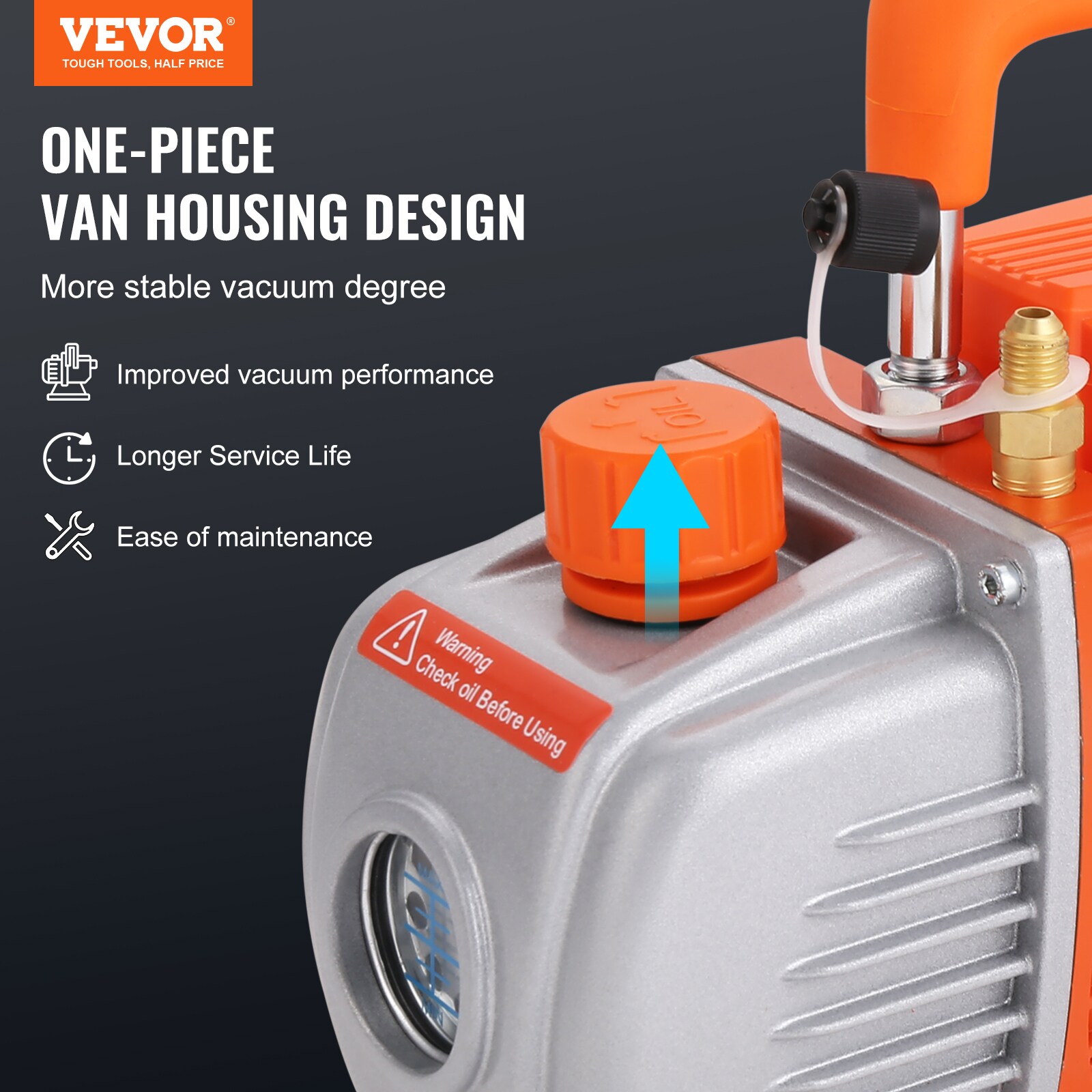 VEVOR ZKBTTZ35CFM150FSSV1  - View #3