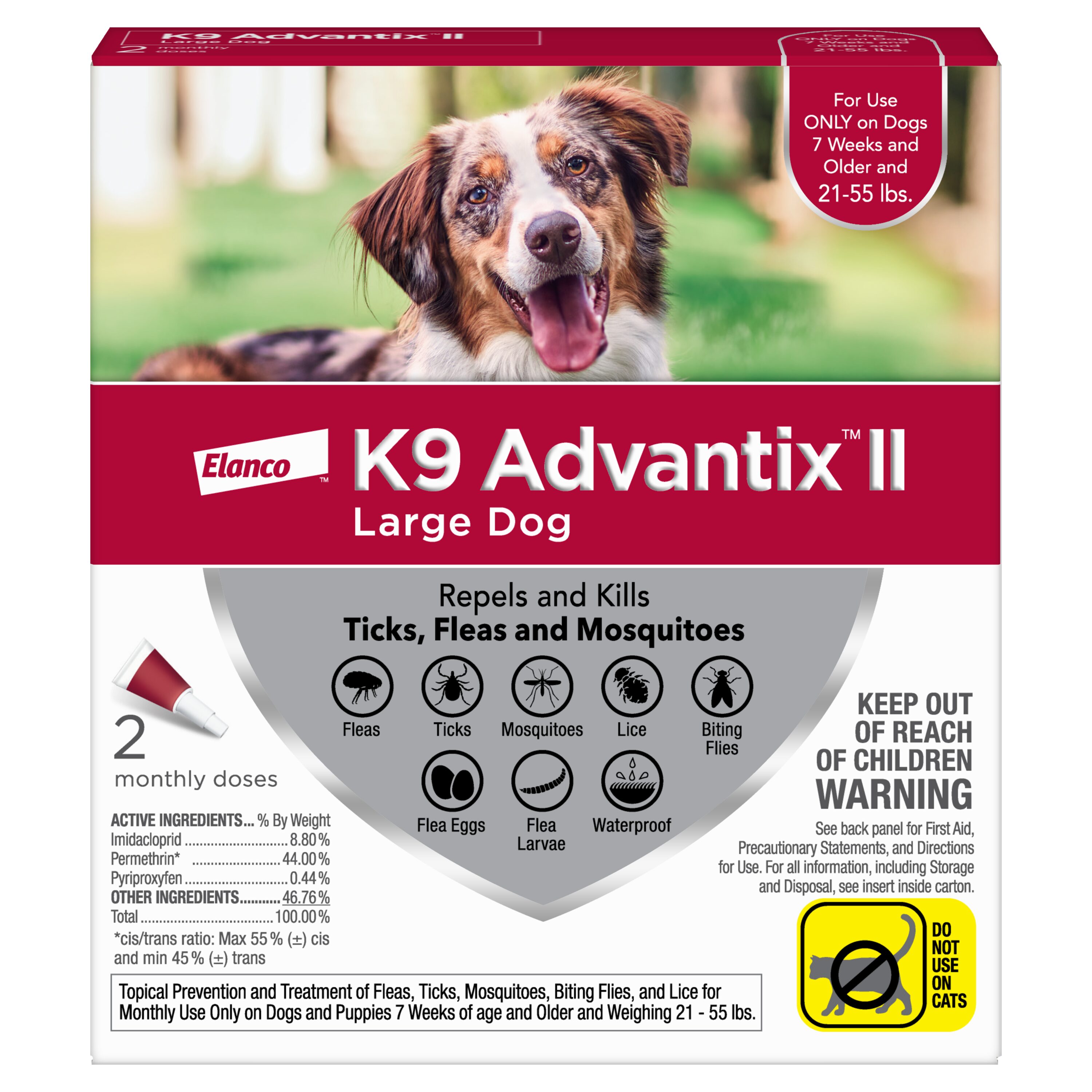 Flea and tick clearance liquid for dogs