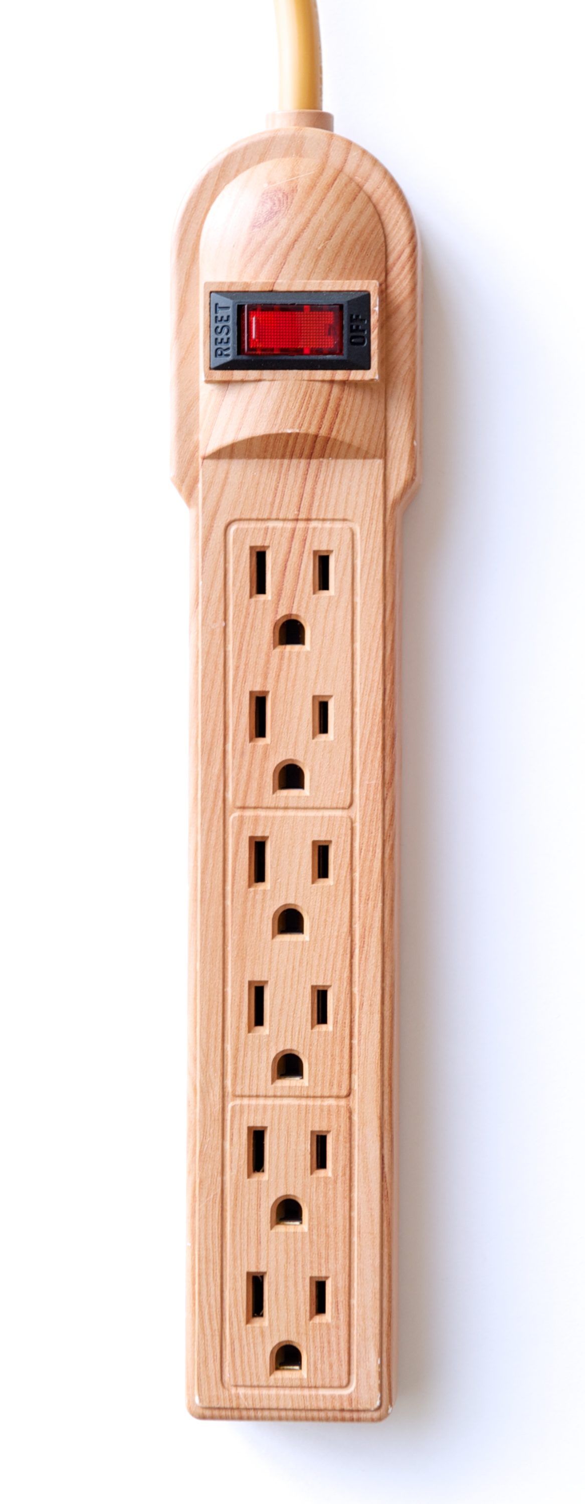 Invisiplug LN001 6-Outlet 450 Joules Surge Protector