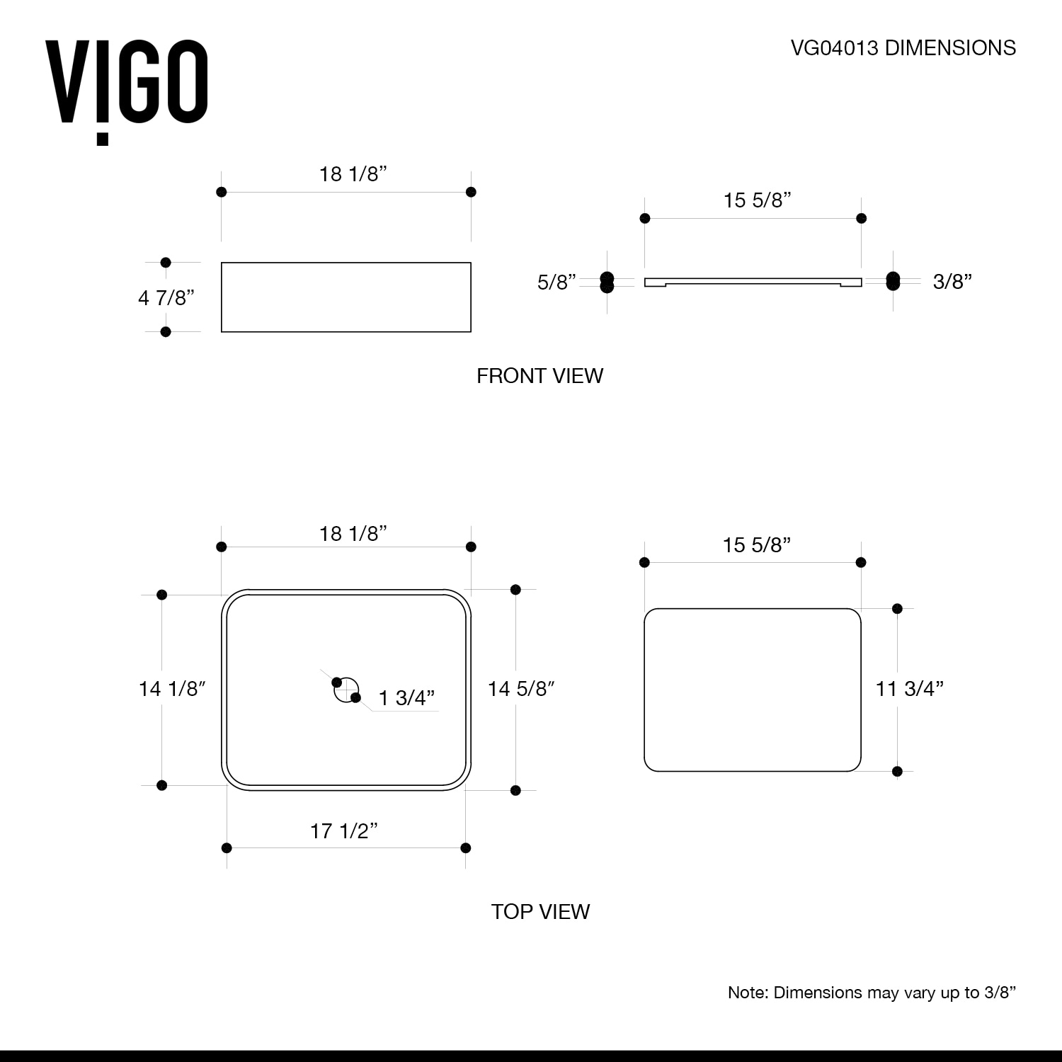 VIGO VGT947 Bath-Sink - View #10
