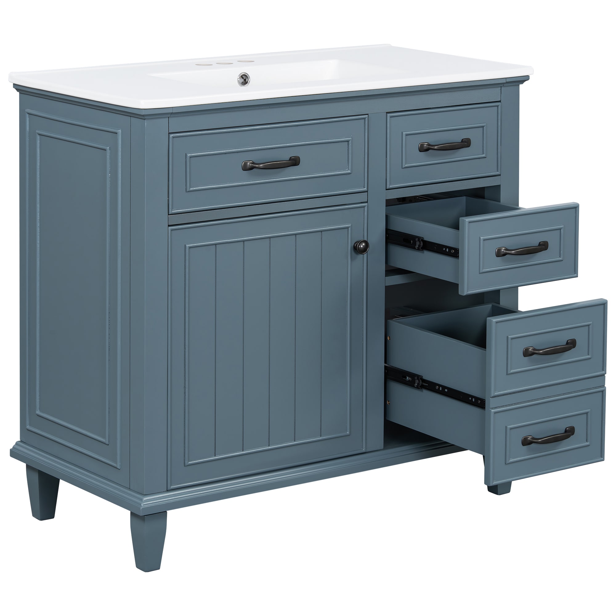 WELLFOR CBY-P336554C Bath-Vanity-Combo - View #4