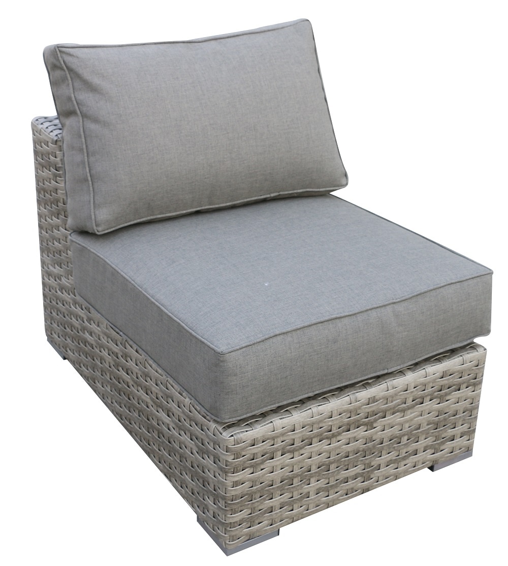 Contempo Husk Outdoor Wicker with Cushions Recliner Club Chair