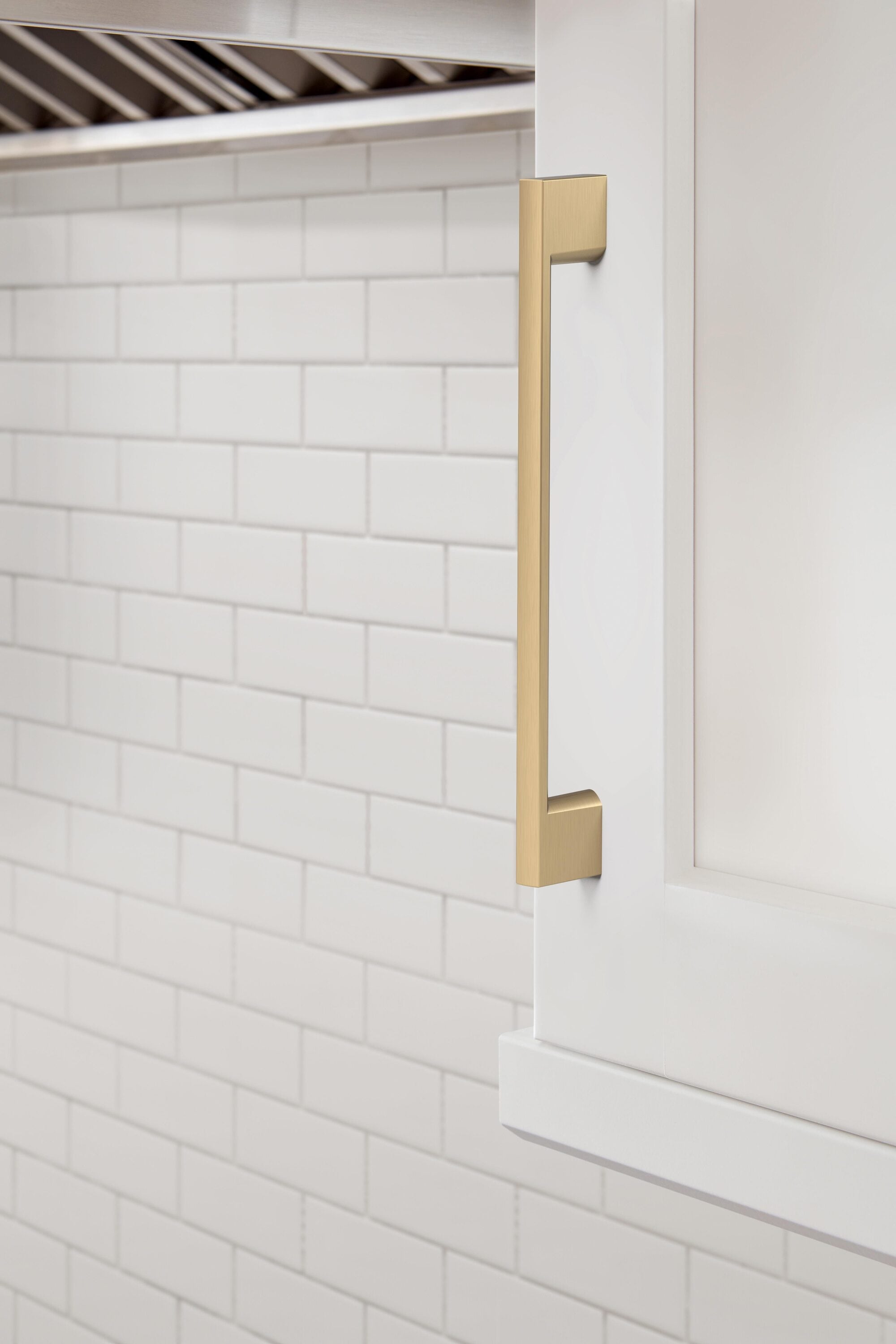 Champagne Bronze 6-5/16" Modern Cabinet Pulls with Mounting Hardware