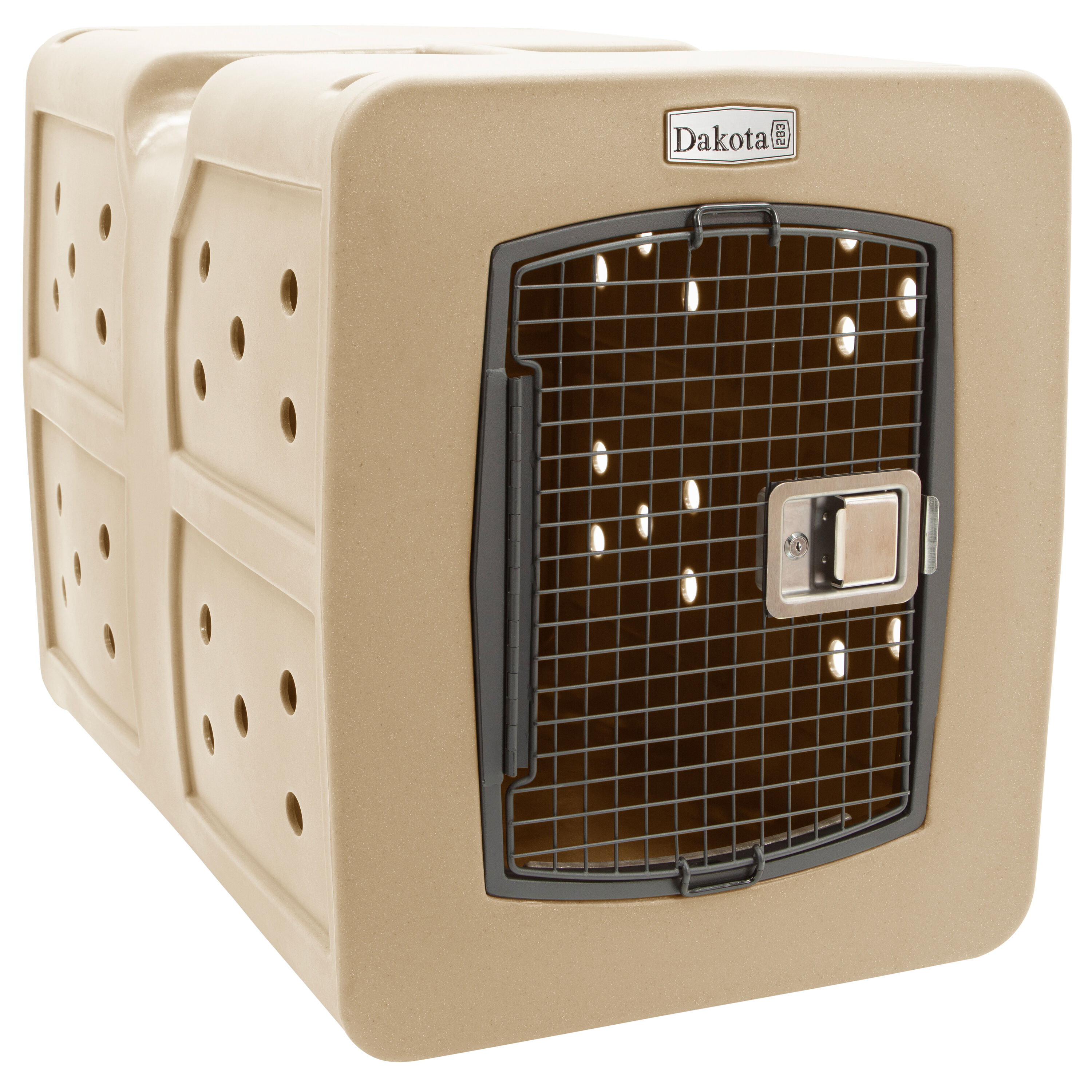 Good Ideas D2-G3XLG-SGN-SAN Extra large (66 - 90 lbs.) Plastic Dog Crate 3.208-ft L x 2.125-ft W x 2.458-ft H )