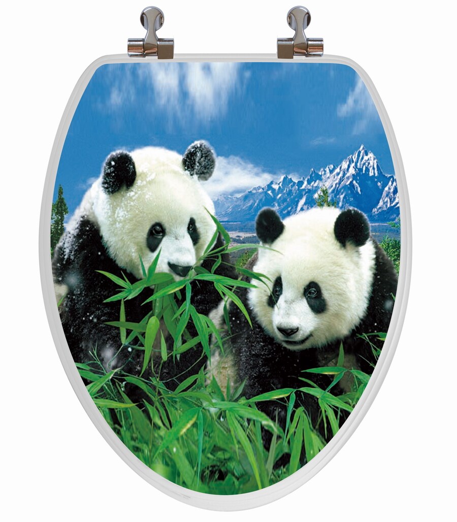  6TS3E1906CP000 3D Toilet Seat Wood Toilet Seat