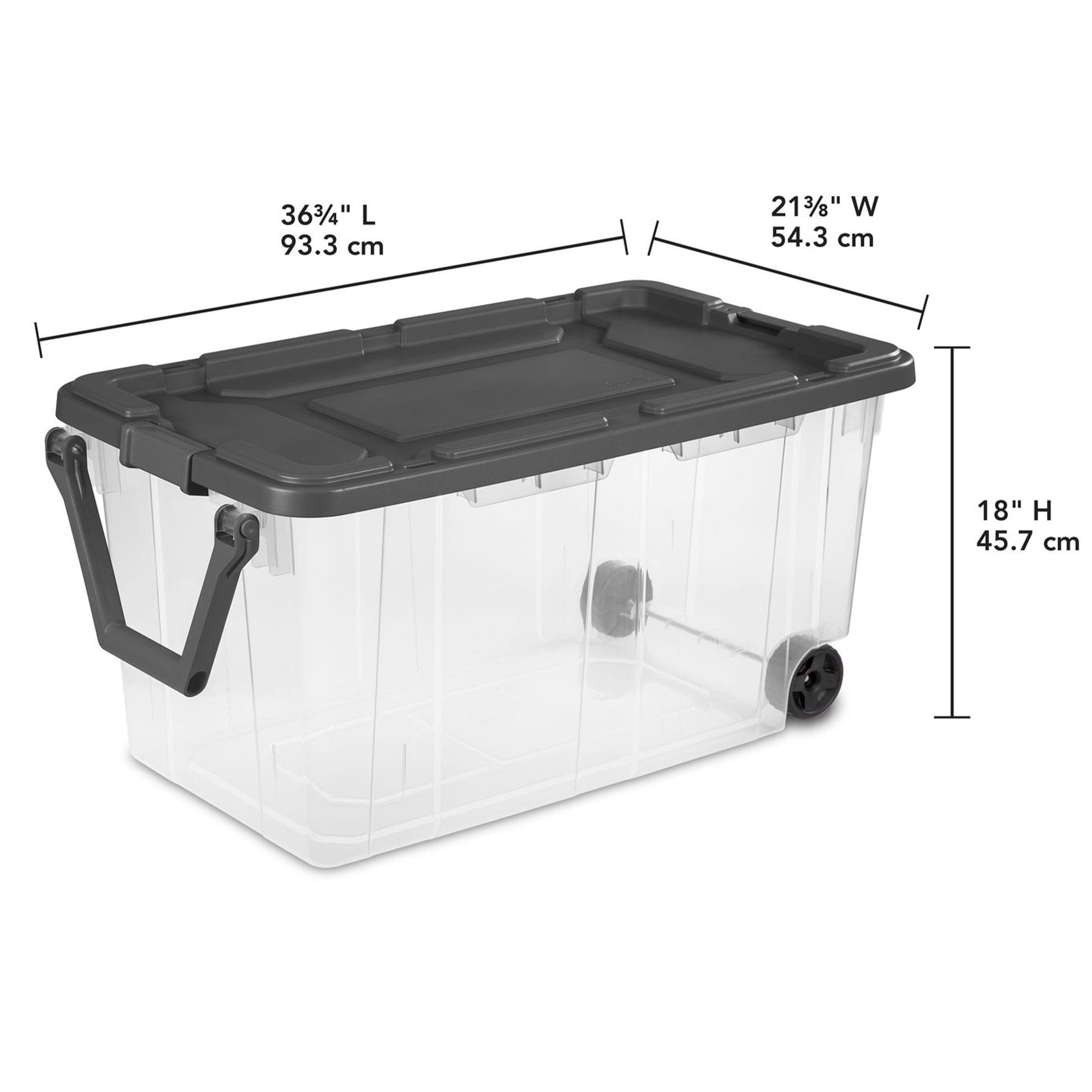 Sterilite 295168 Plastic-Storage-Totes - View #5