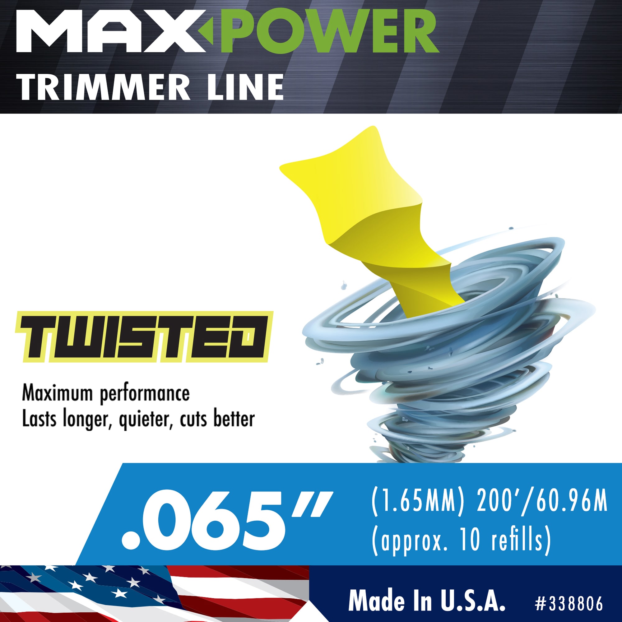 MaxPower 338806 Trimmer-Line - View #2