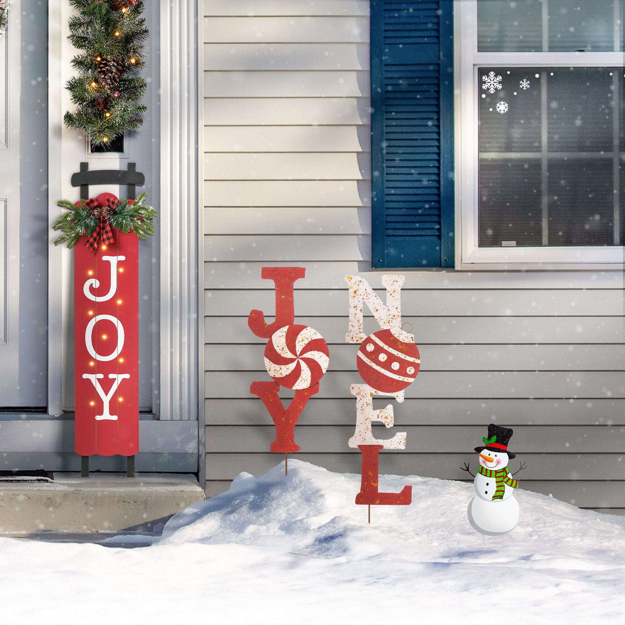 Glitzhome GH1106202982 Outdoor-Christmas-Decor - View #4