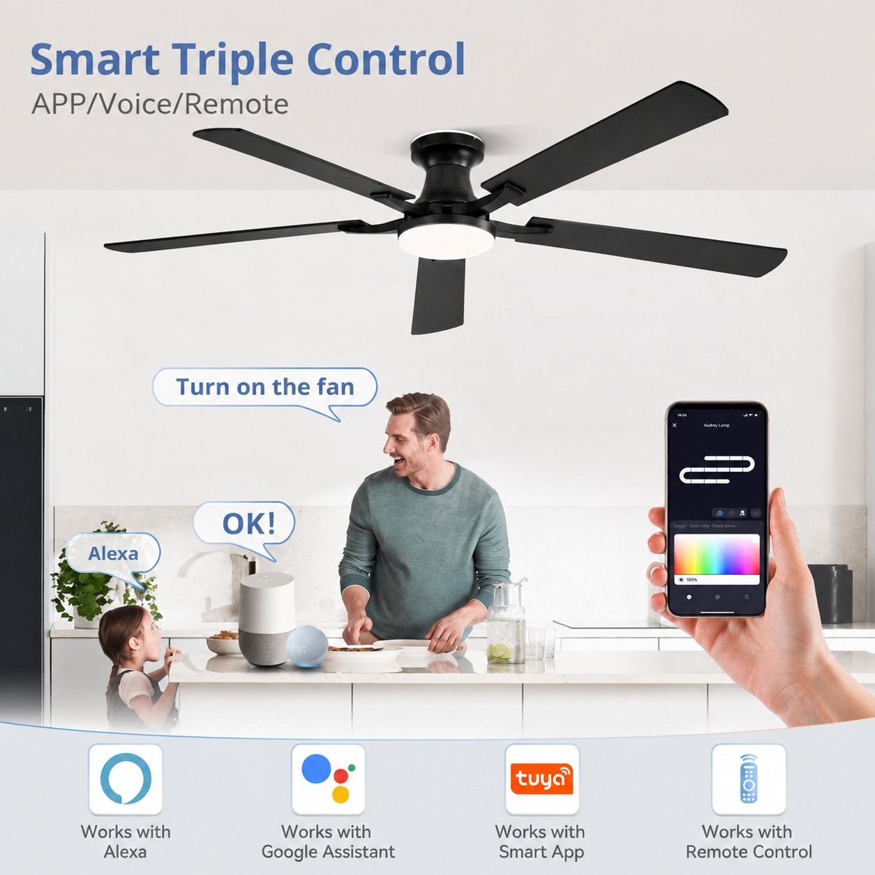 Yichuhaoxi LYI0810Y393 Ceiling-Fans - View #3