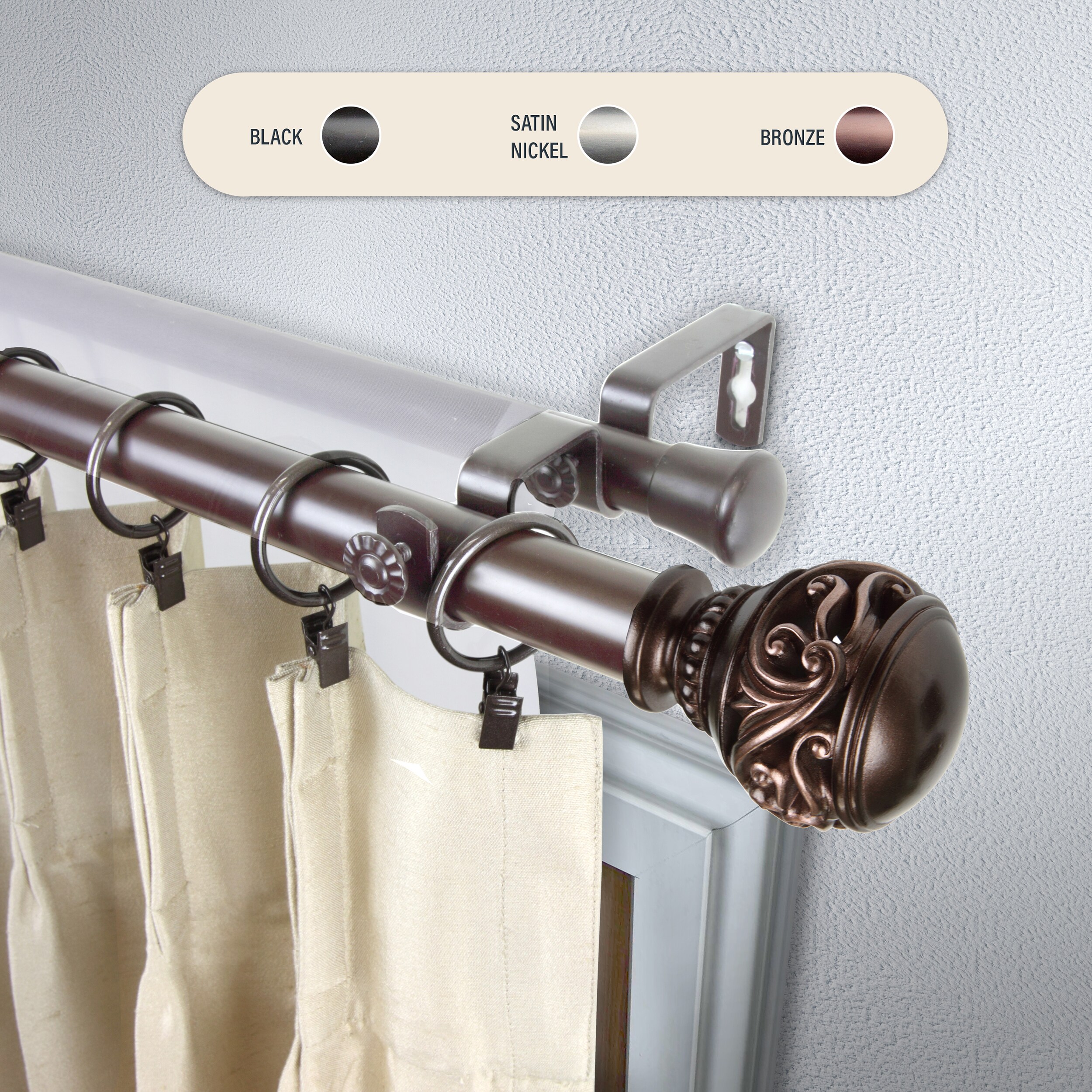 Hart & Harlow L100-26-489-D Curtain-Rods - View #3
