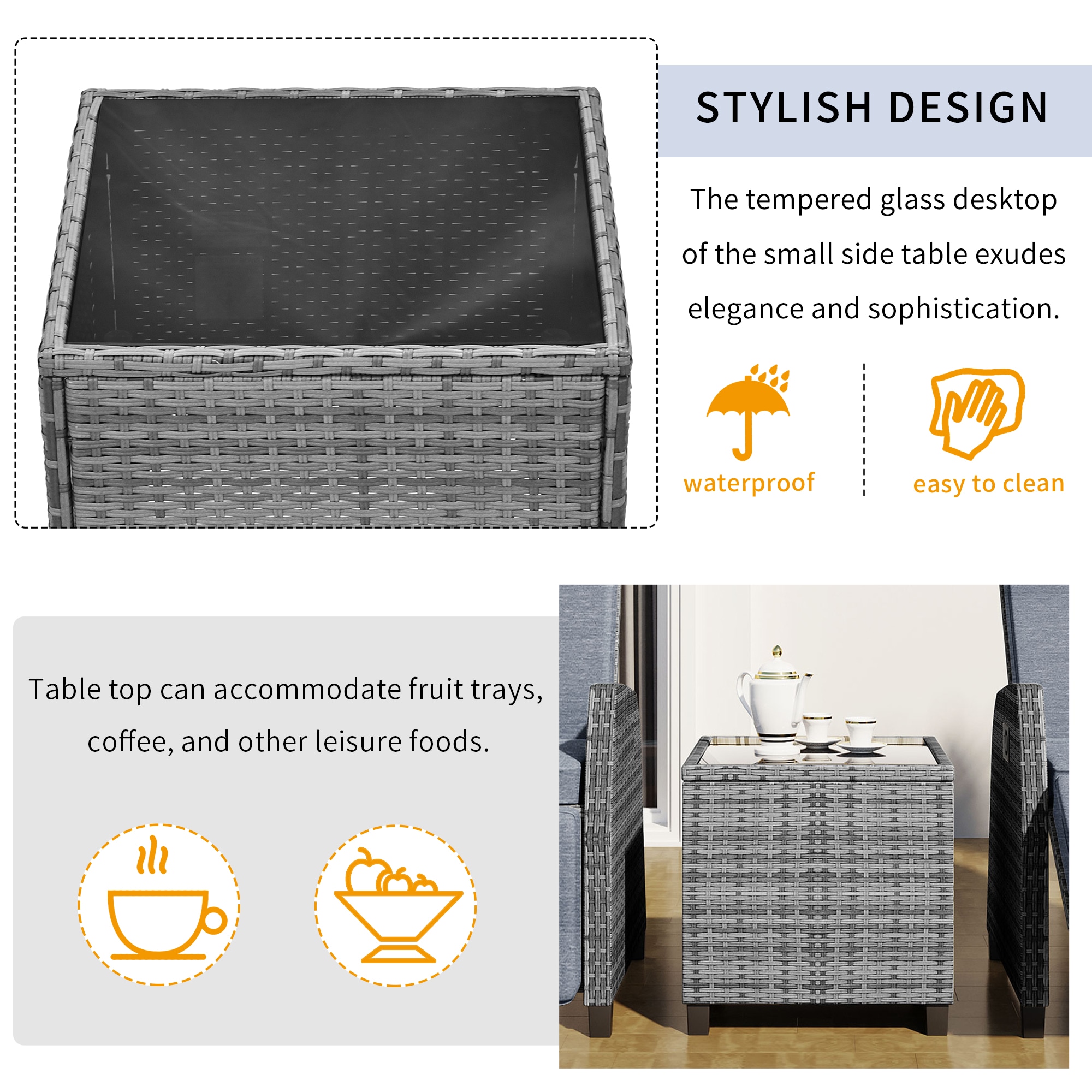 ModernLuxe L-WY000325AAE Patio-Conversation-Sets - View #5