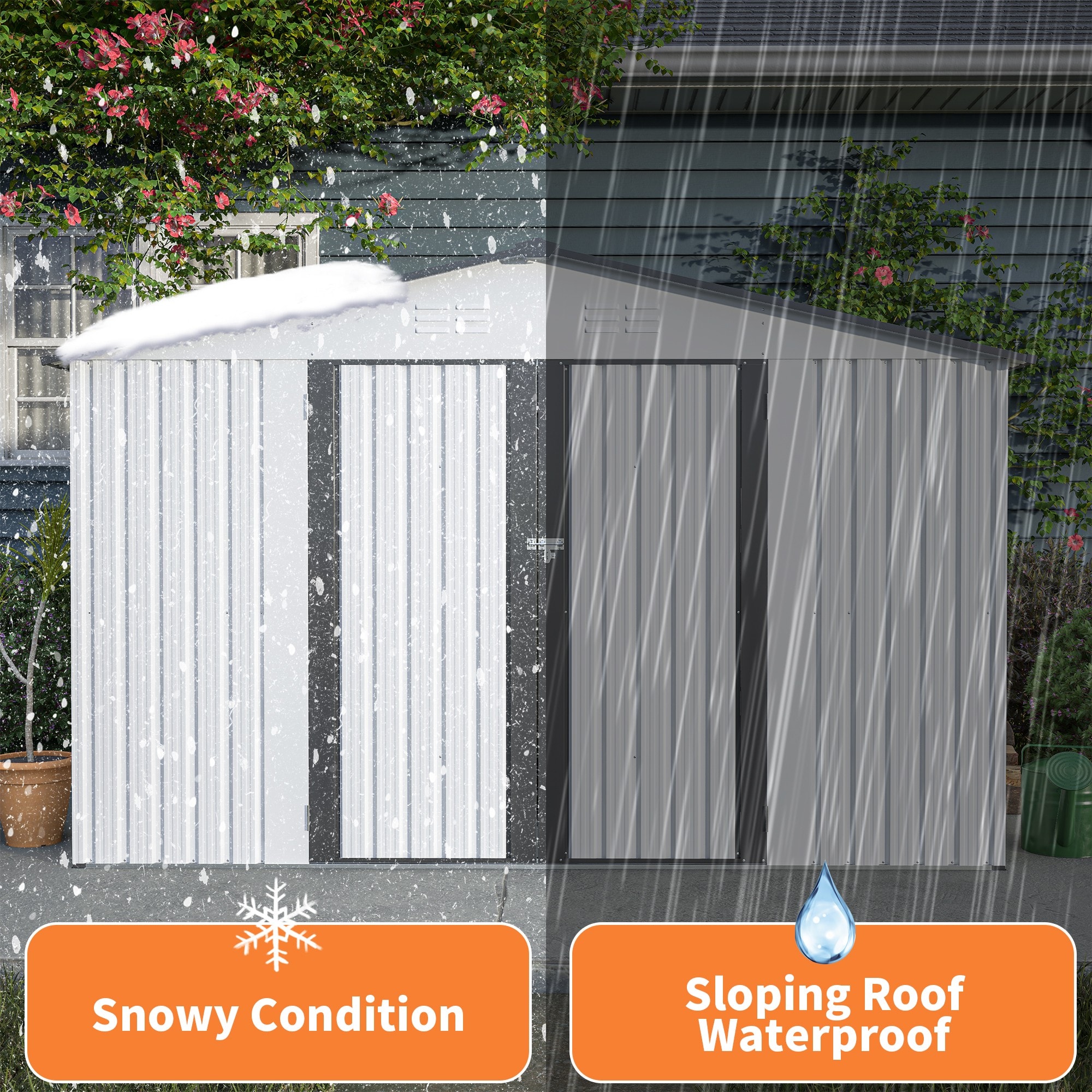 ToolCat BZ-3-170-SN Metal-Storage-Buildings-Sheds - View #6
