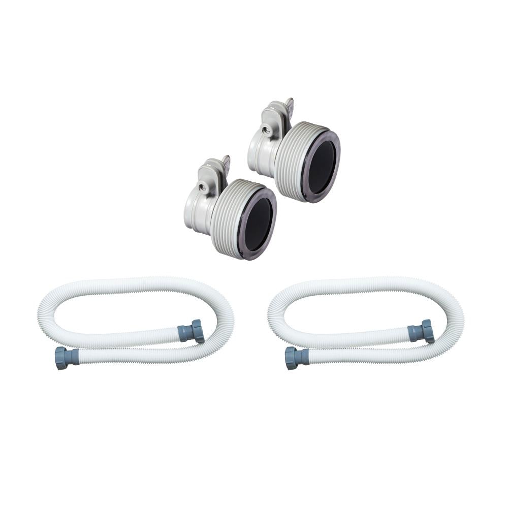 Intex Adapter B w/collar for Filter Pump & Saltwater Above Ground Swim Pool 1 