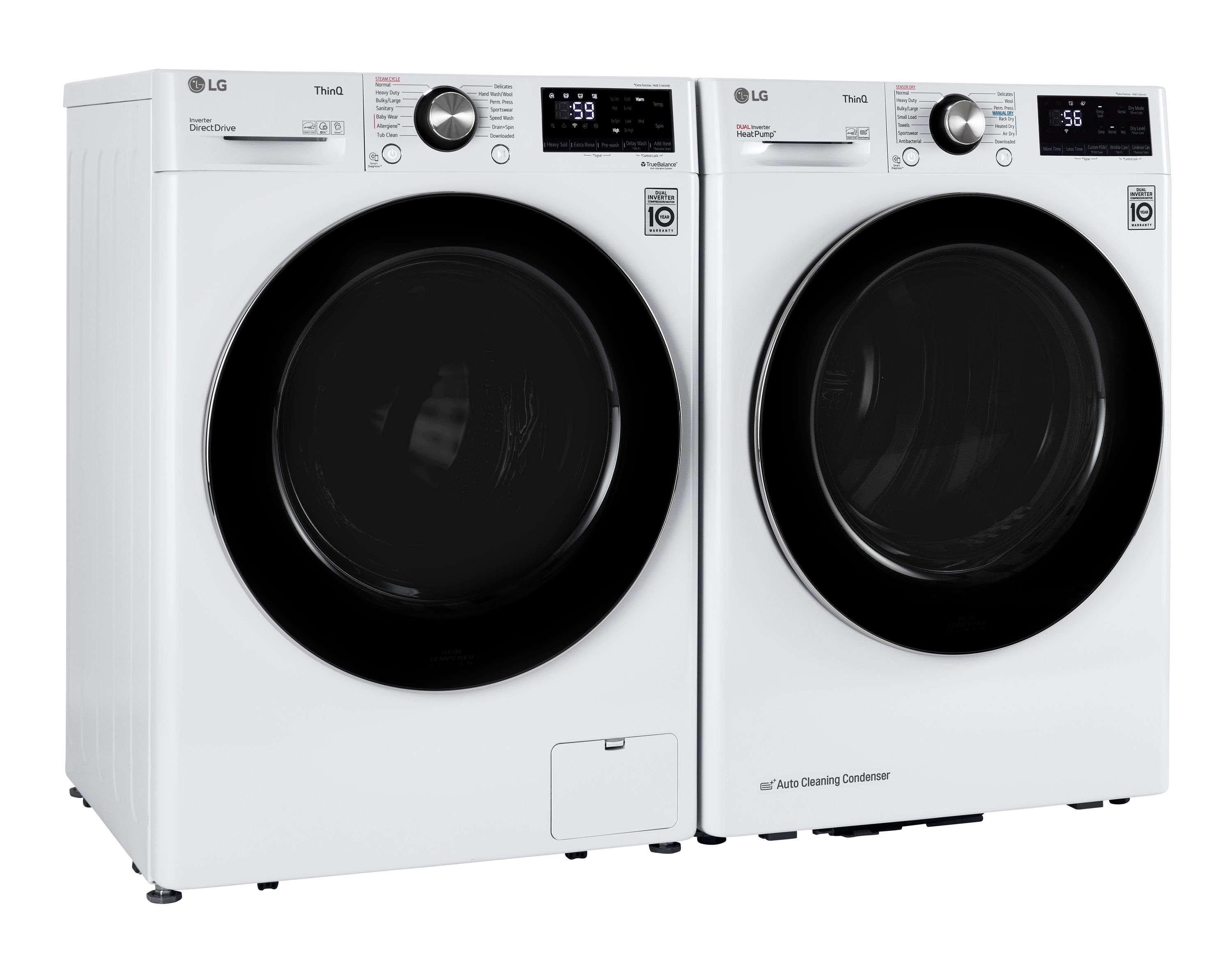 LG Electric Dryer with Dual Inverter HeatPump™
